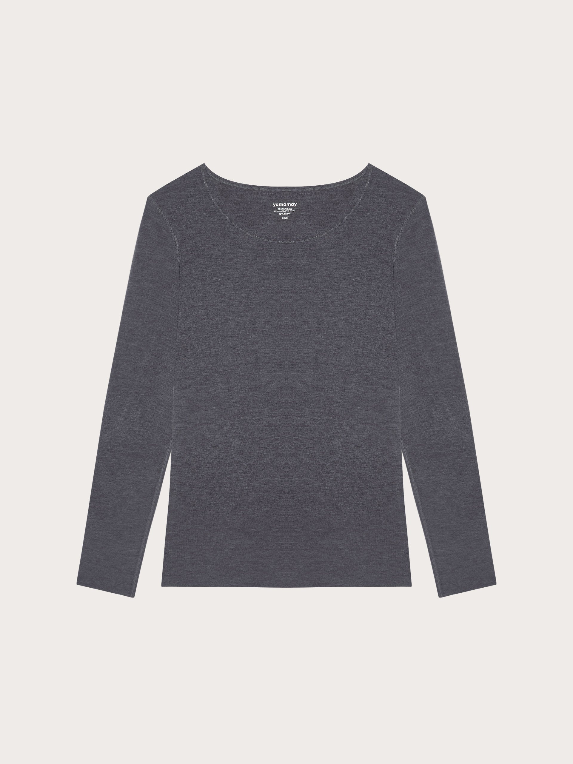 Maglia scollo rotondo interlock di viscosa Next to Skin