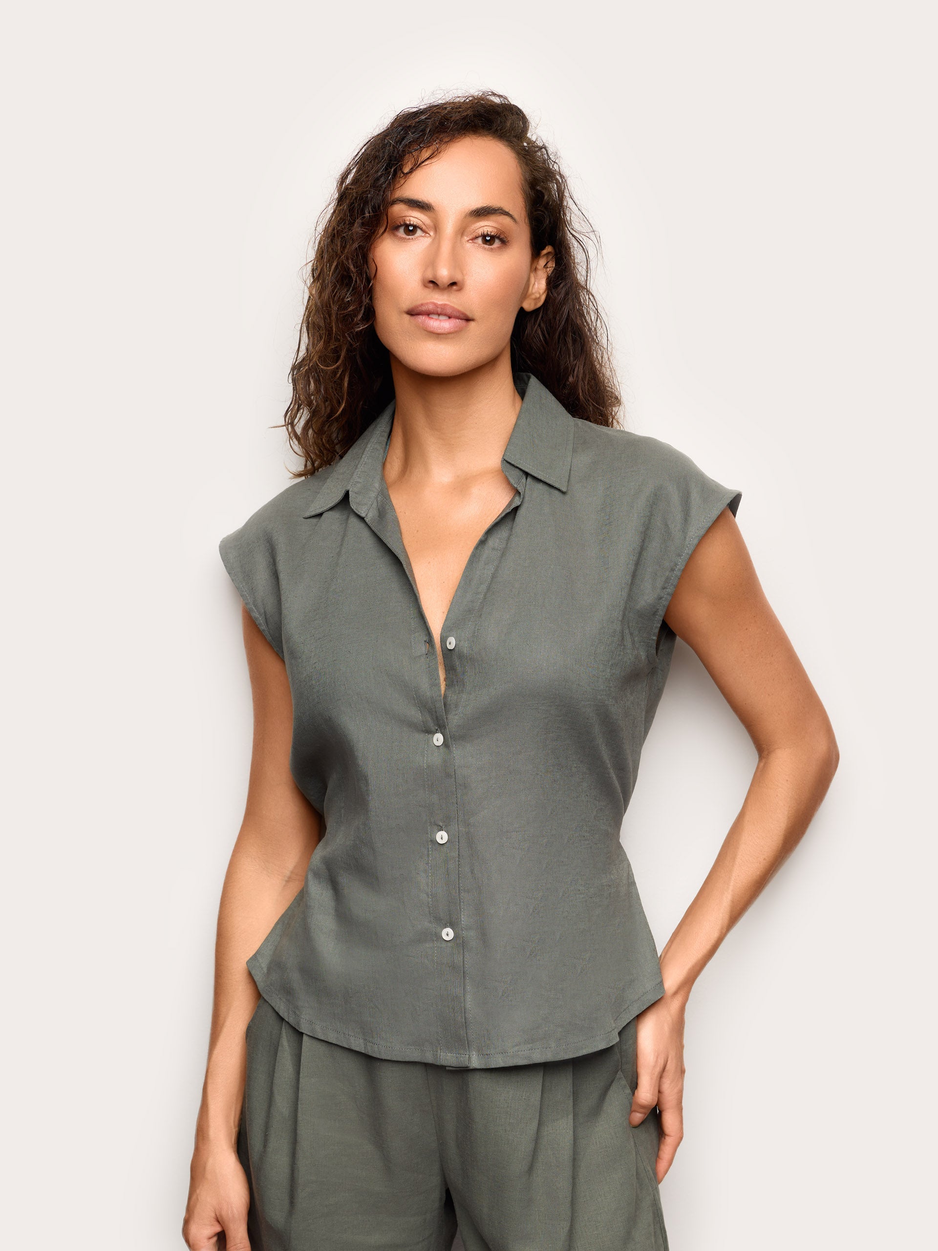 Blusa - Linen / Viscose