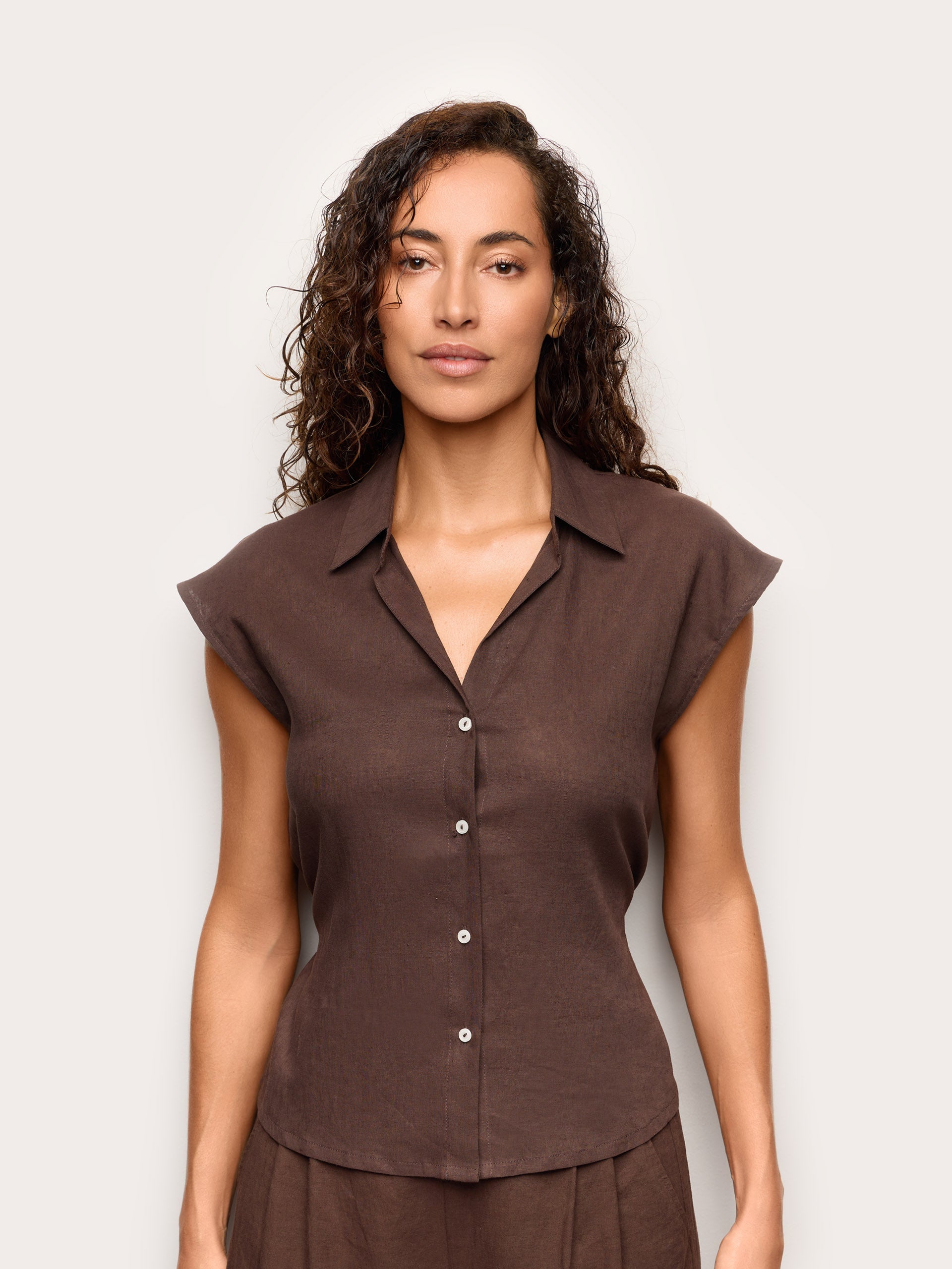 Blusa - Linen / Viscose