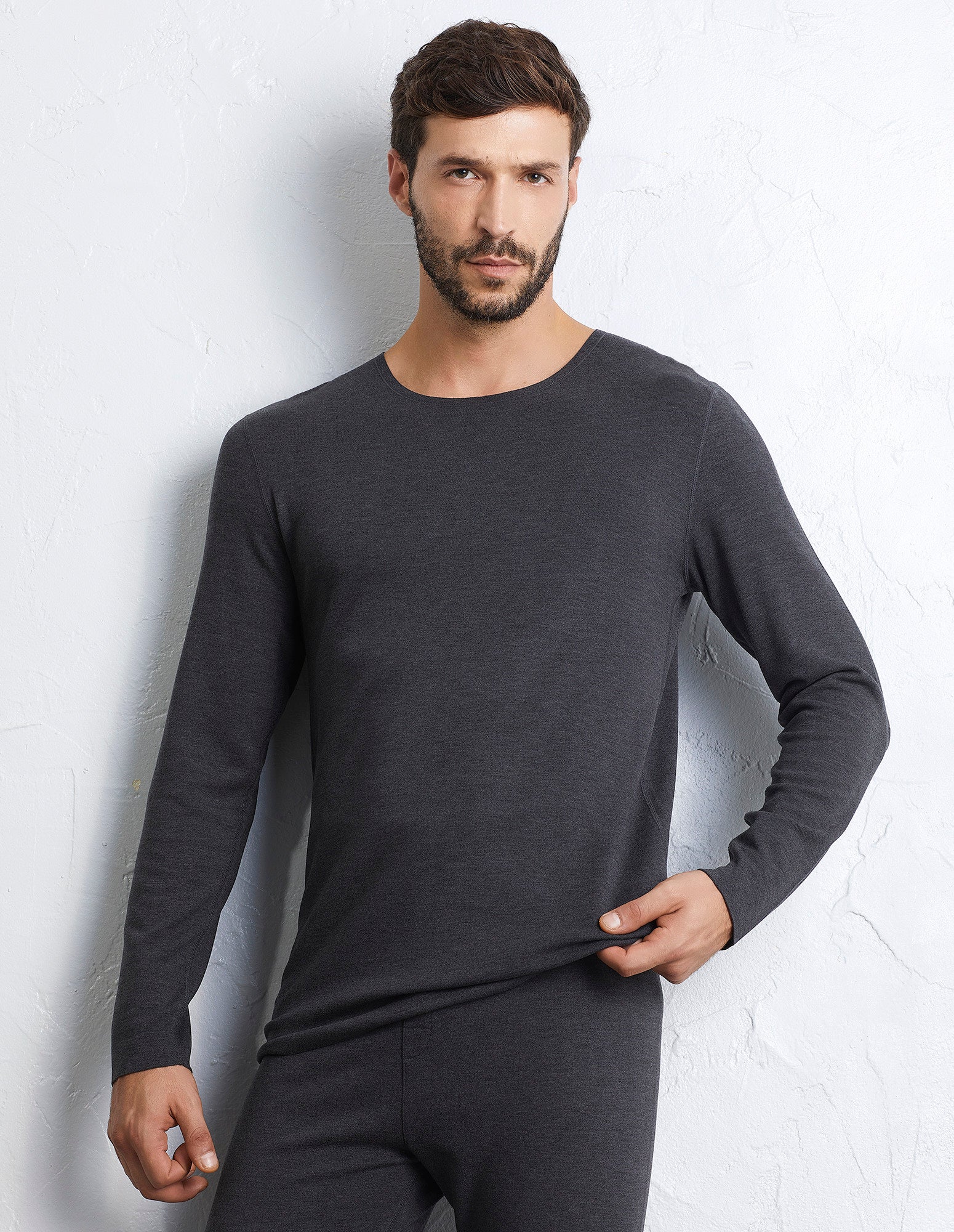 Maglia termica girocollo a manica lunga Next To Skin
