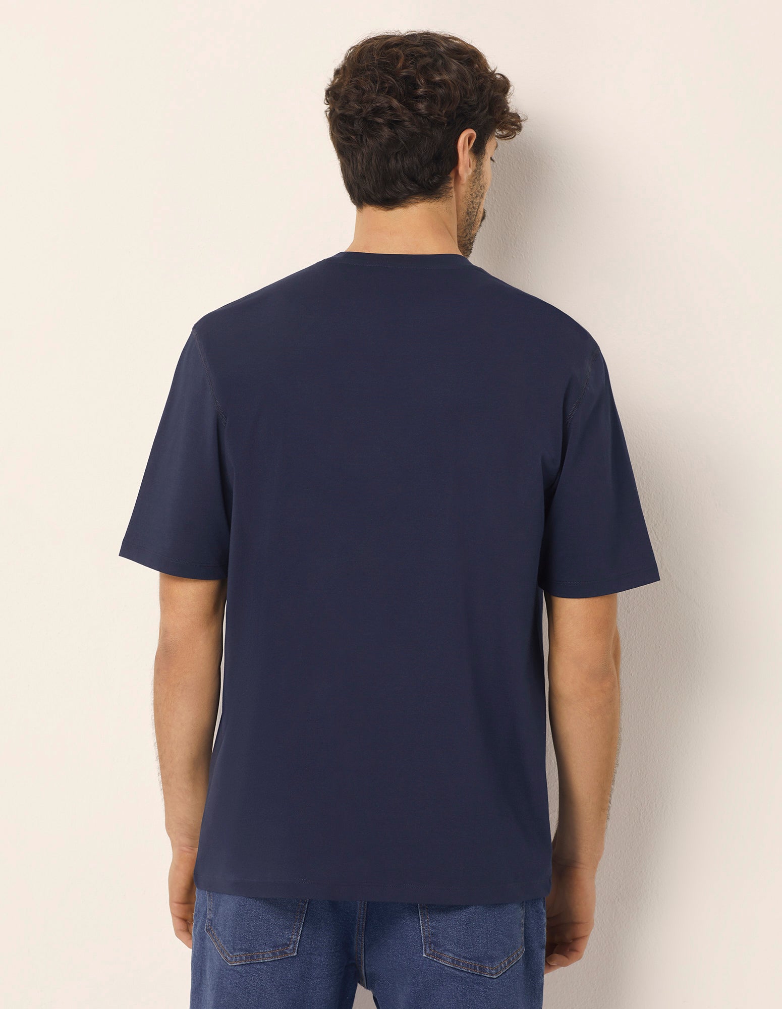 Maglia girocollo a maniche corte Fresh