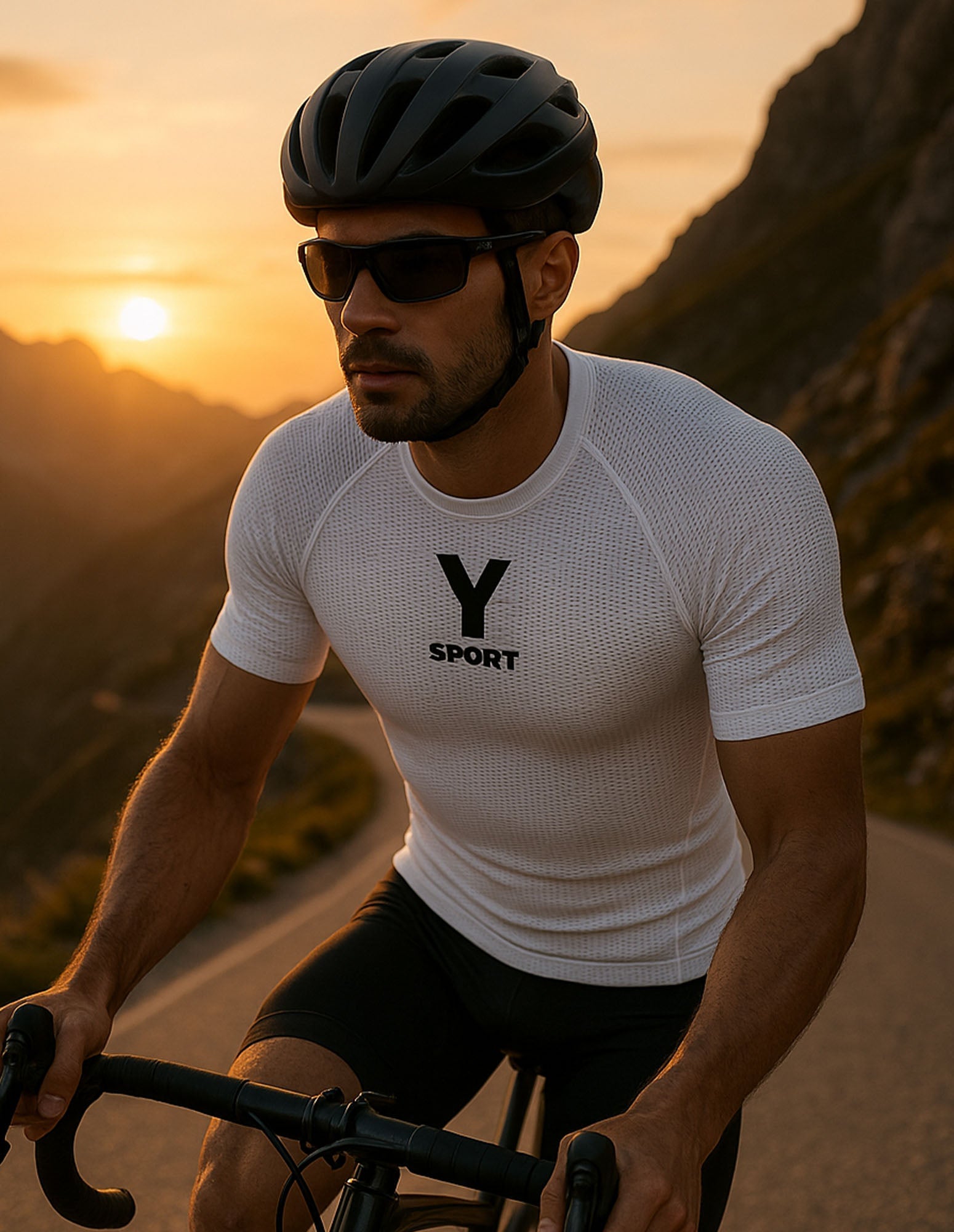 Maglia sportiva tecnica Graphene