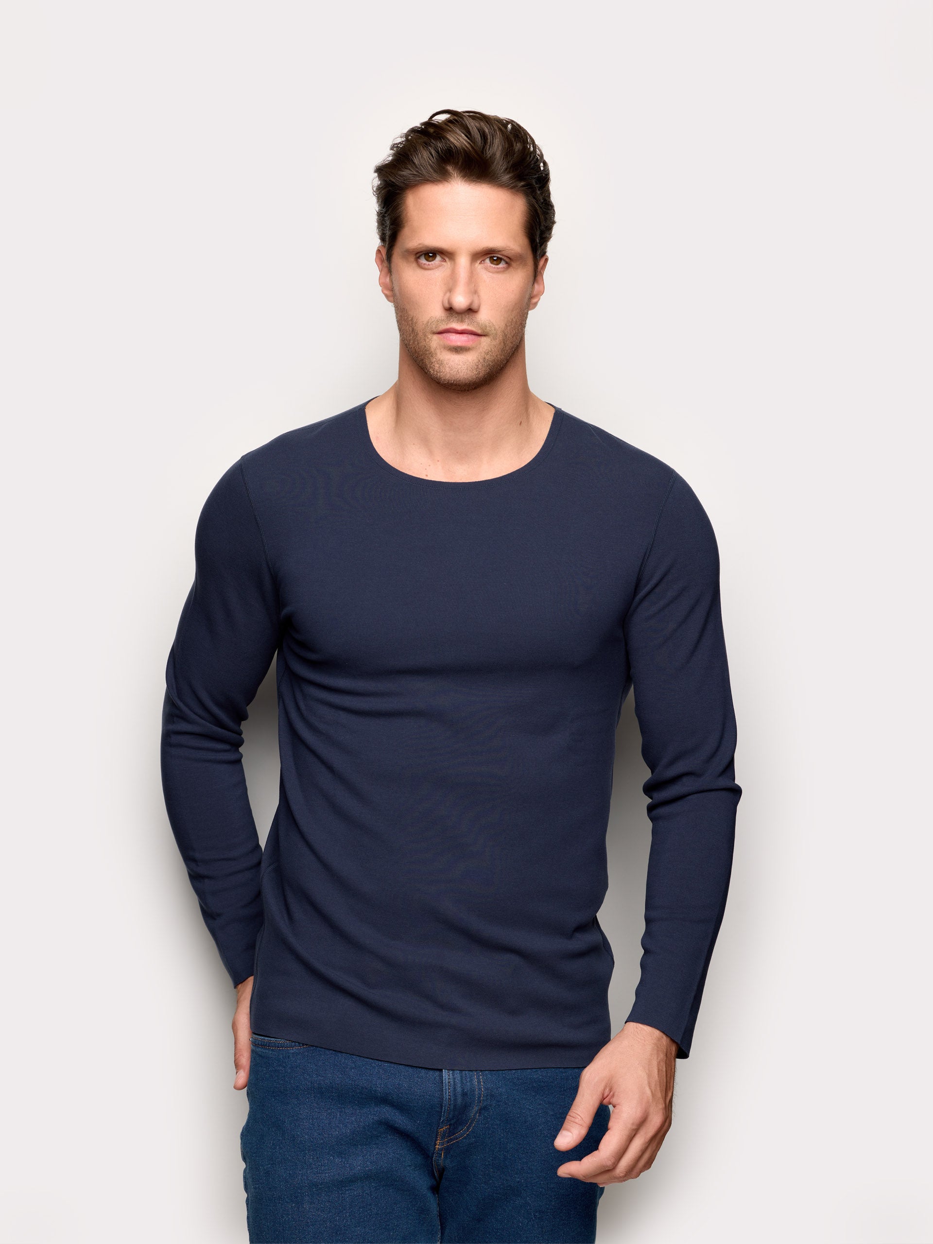 Maglia girocollo da uomo Next to Skin