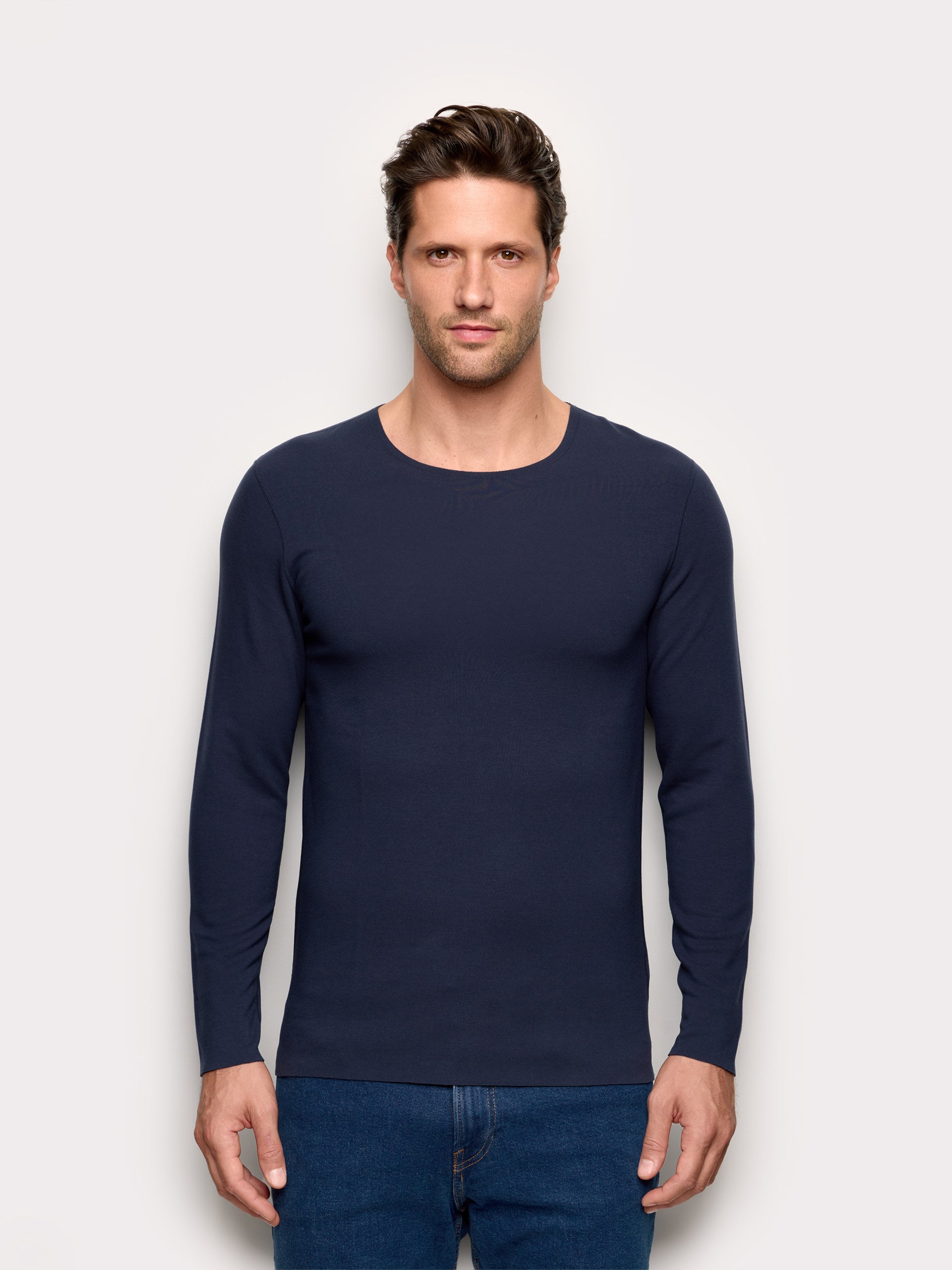Maglia girocollo da uomo Next to Skin