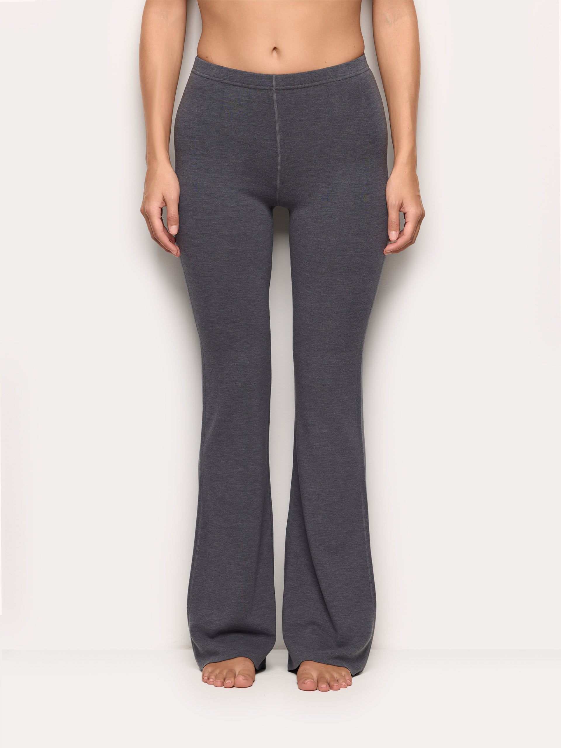 Leggings flare da donna interlock di viscosa Next to Skin