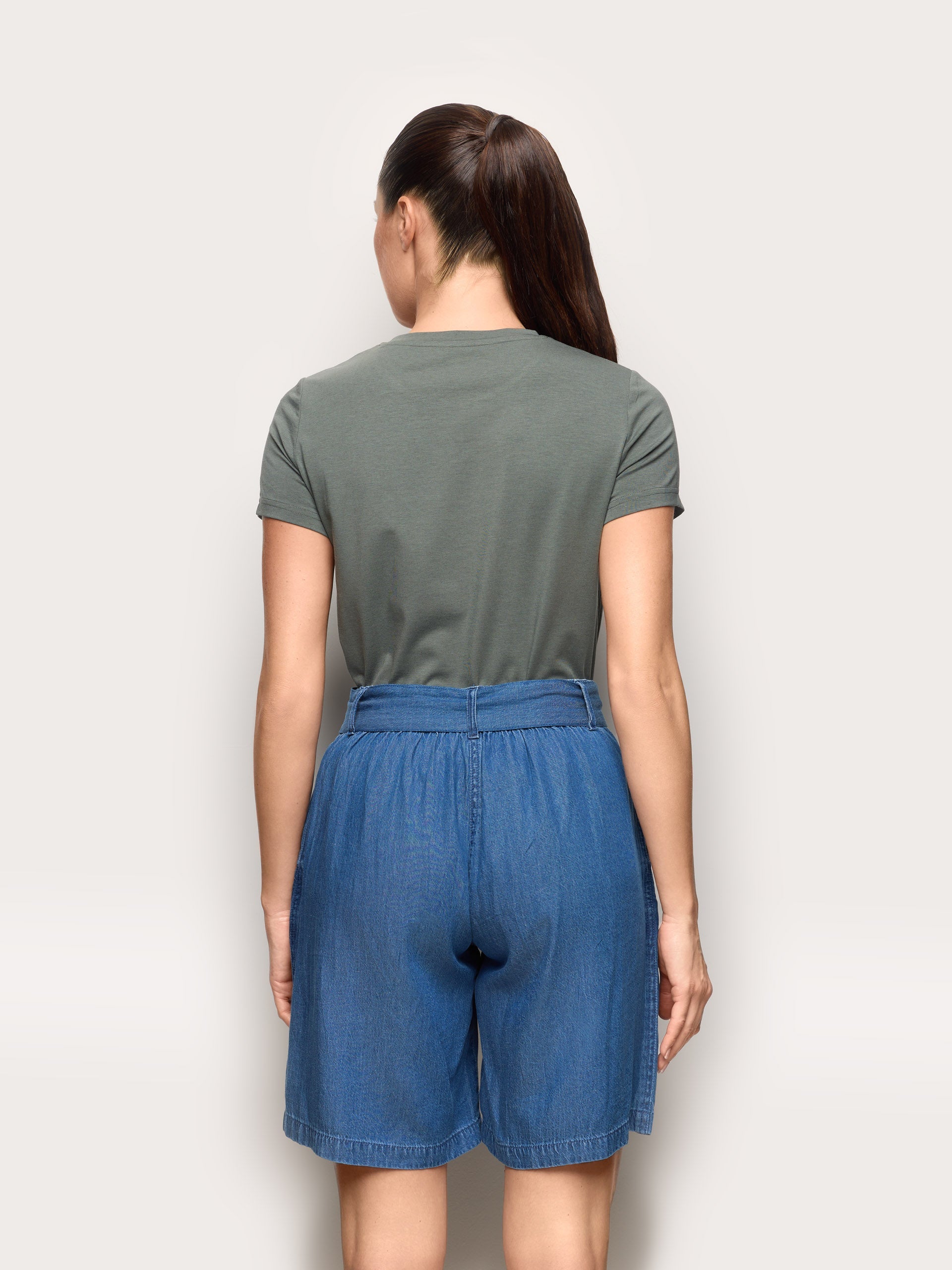 Pantalone corto - Denim