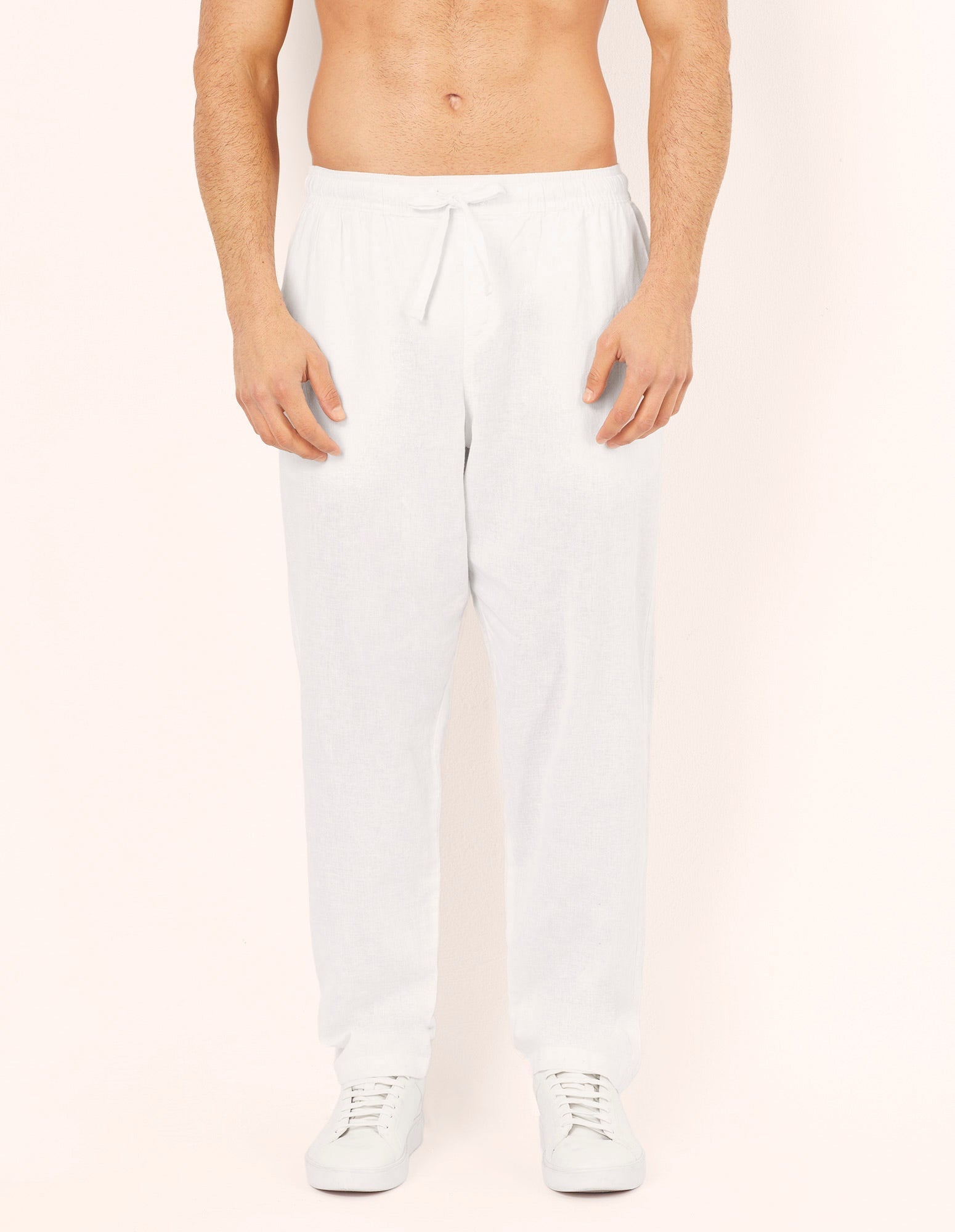 Pantalone lungo da uomo Cotton Linen