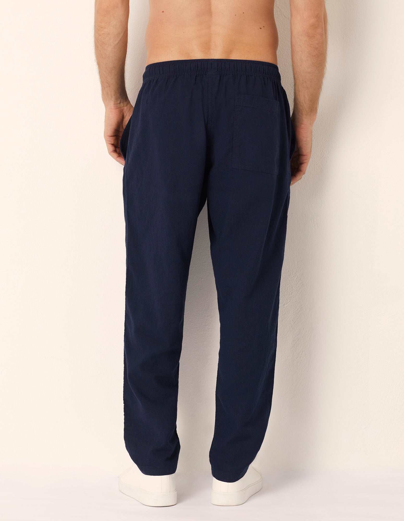 Pantalone lungo da uomo Cotton Linen