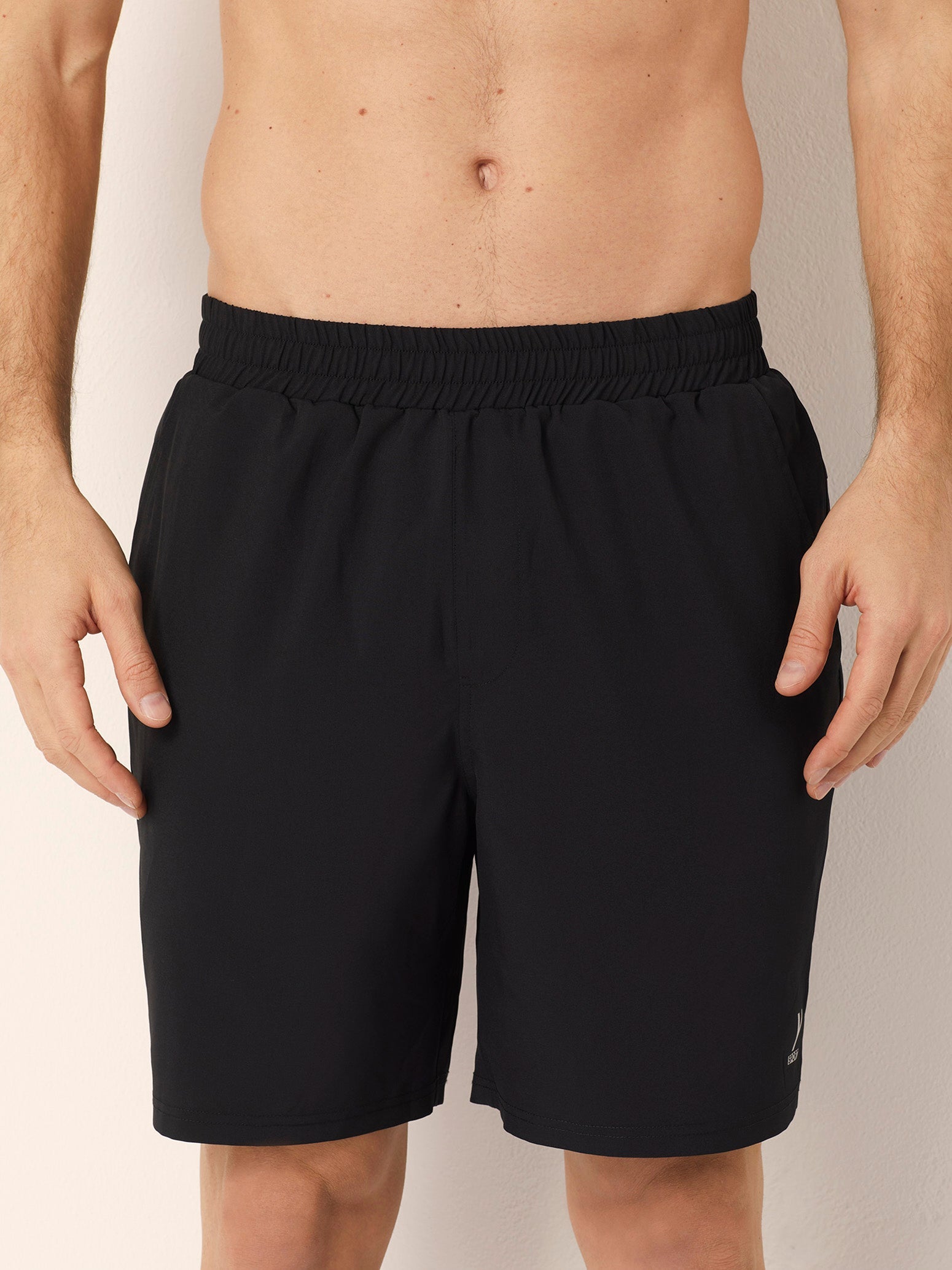 Bermuda materiale tecnico elasticizzato con logo Yamamay Sport
