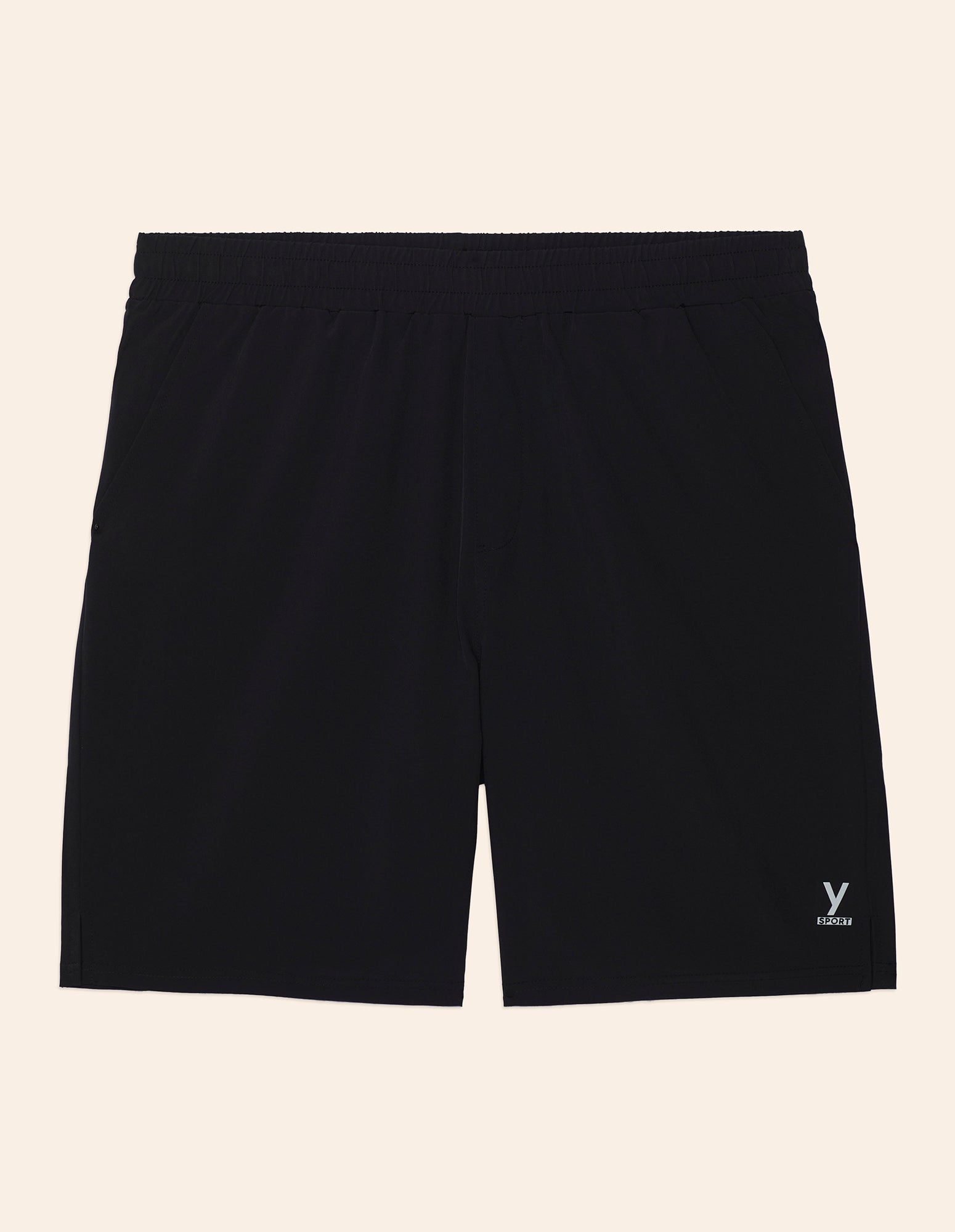 Bermuda materiale tecnico elasticizzato con logo Yamamay Sport