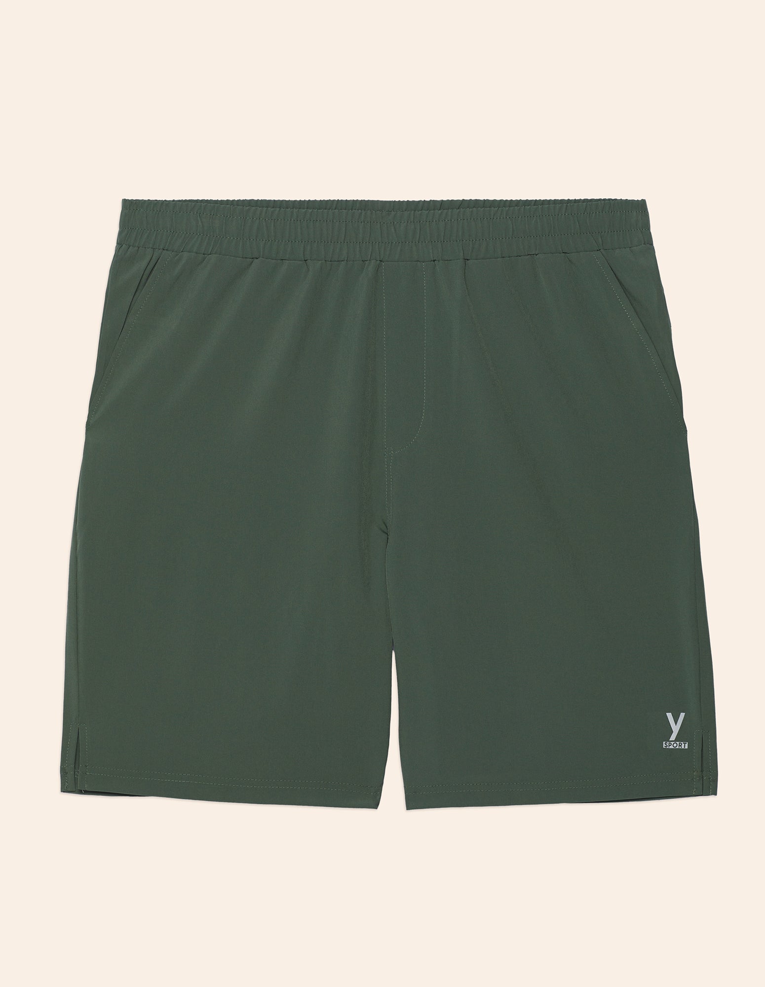 Bermuda materiale tecnico elasticizzato con logo Yamamay Sport