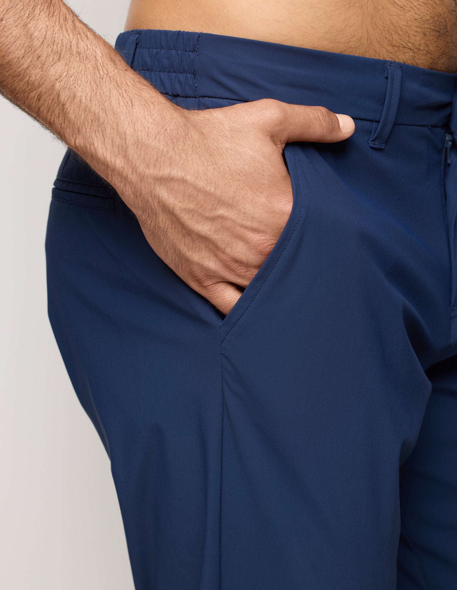 Pantalone lungo da uomo elasticizzato Easy Travel