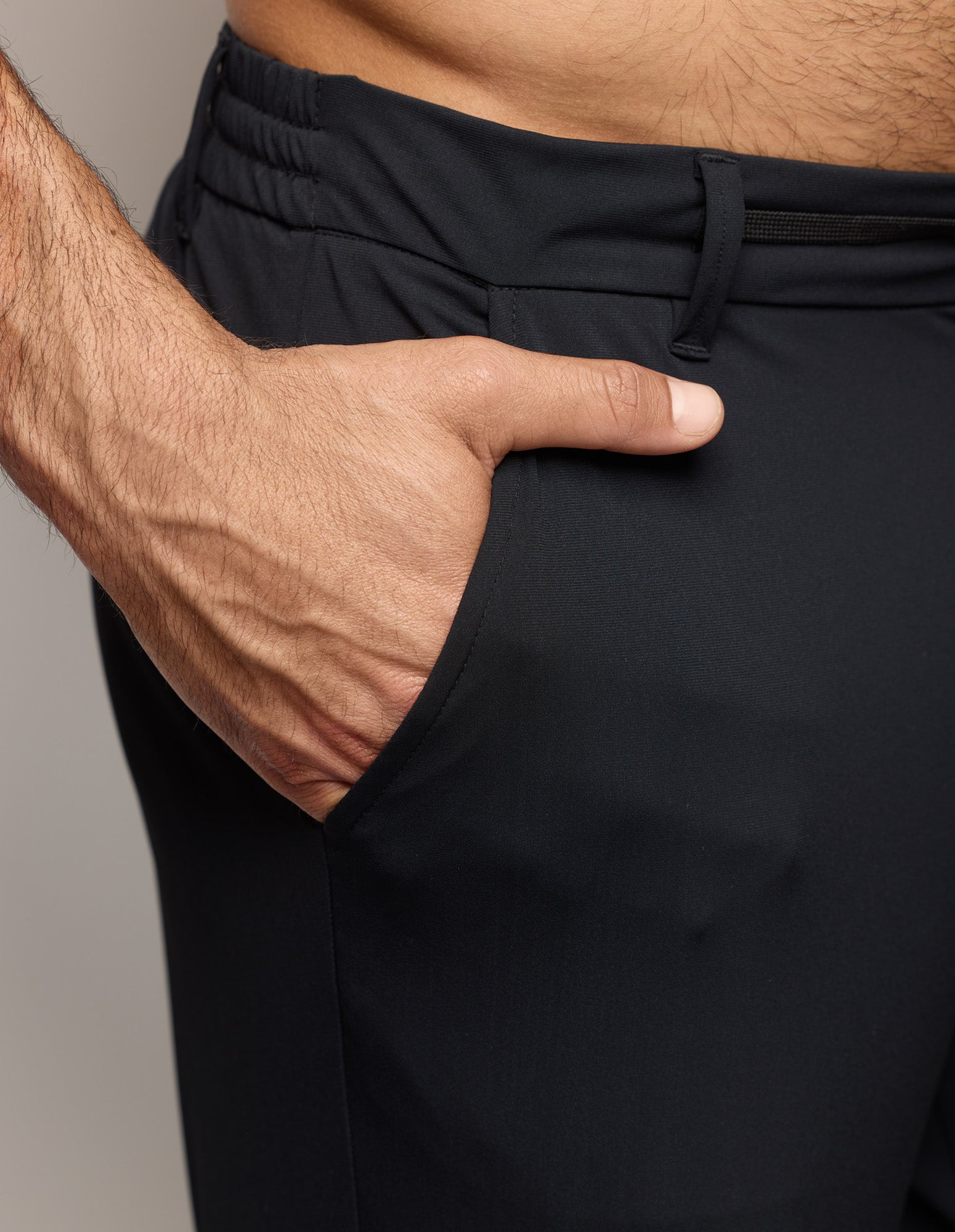Pantalone lungo da uomo elasticizzato Easy Travel