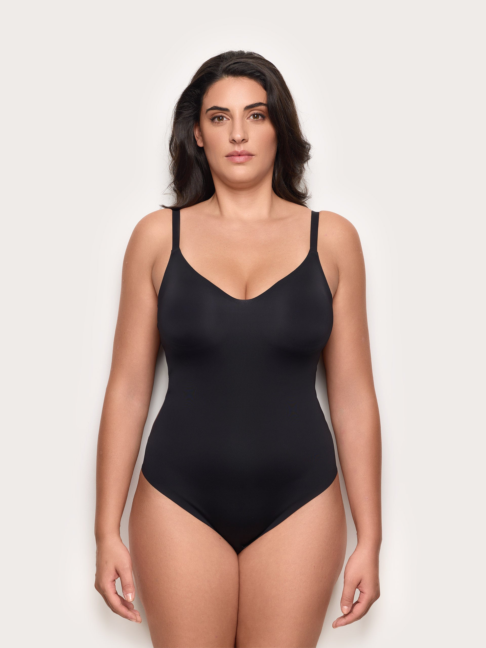 Body modellante light invisibile con coppe estraibili Superfine Shaping