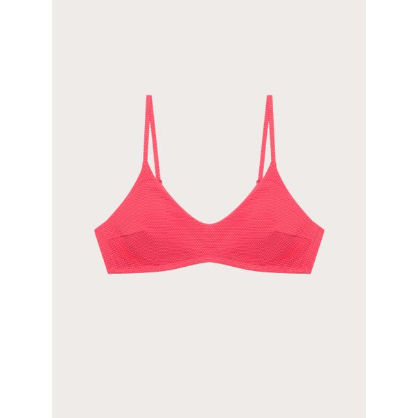 Costume bralette imbottita - Textured