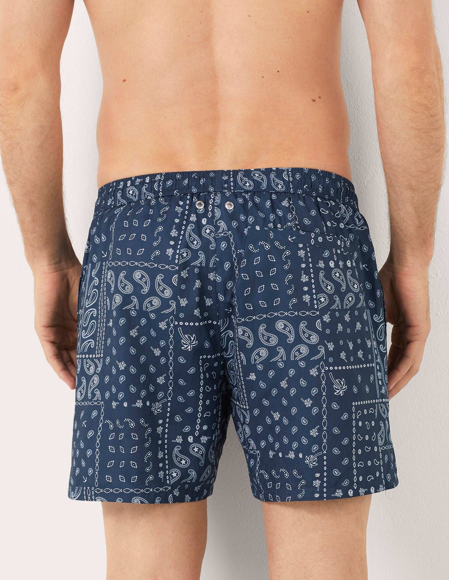 Costume boxer da uomo effetto cashmere Marina