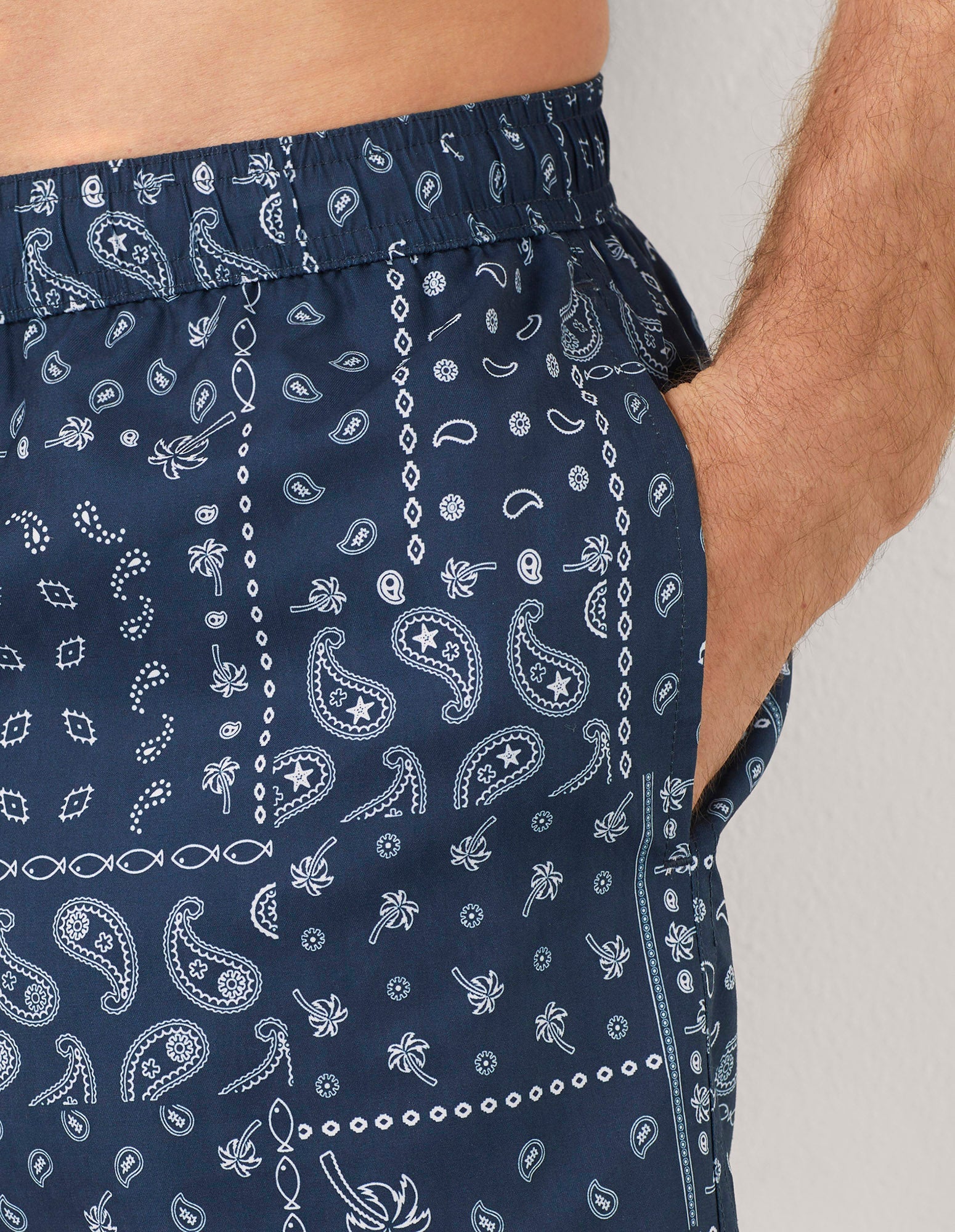 Costume boxer da uomo effetto cashmere Marina