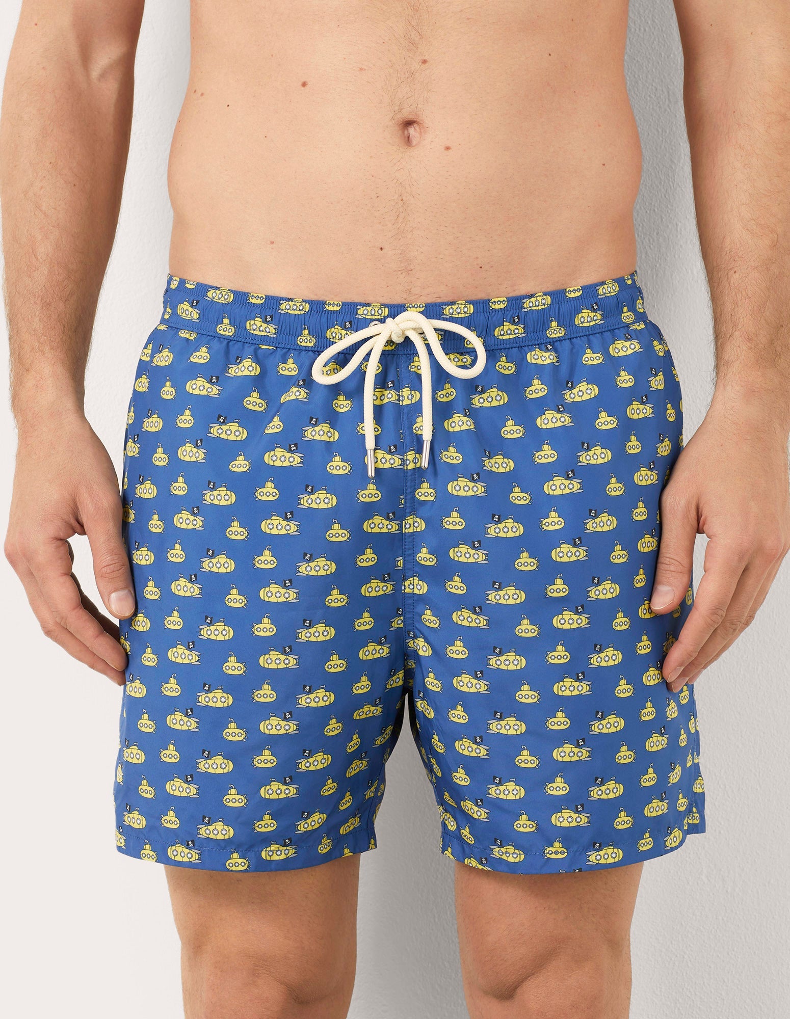 Costume boxer da uomo con sottomarini Funny I