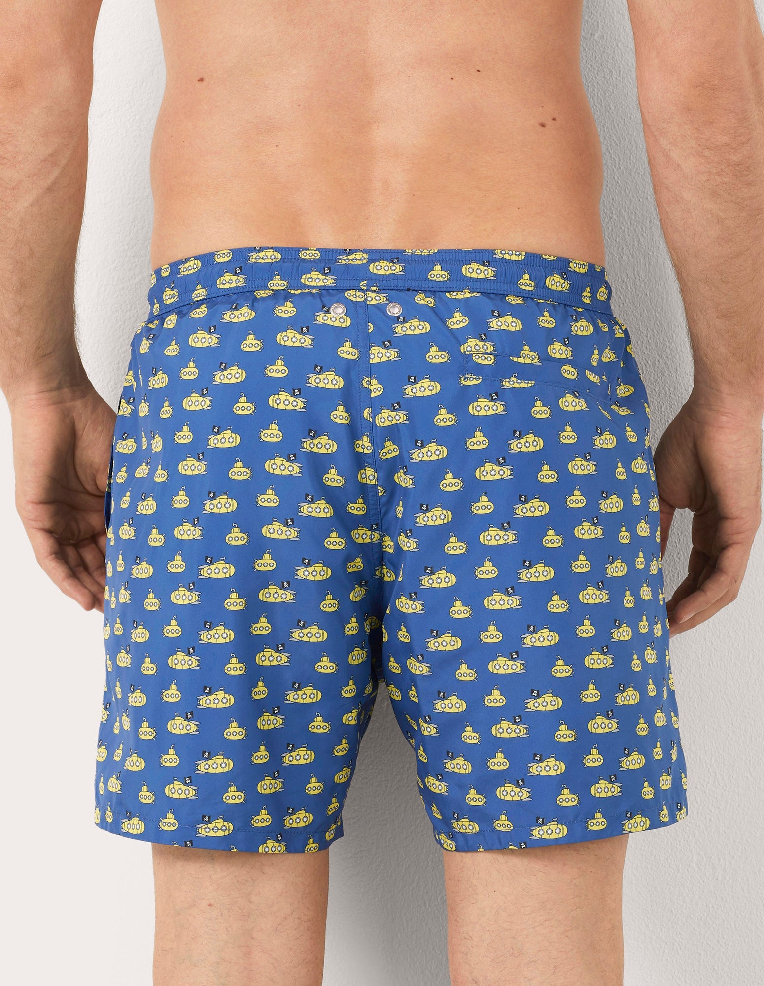 Costume boxer da uomo con sottomarini Funny I