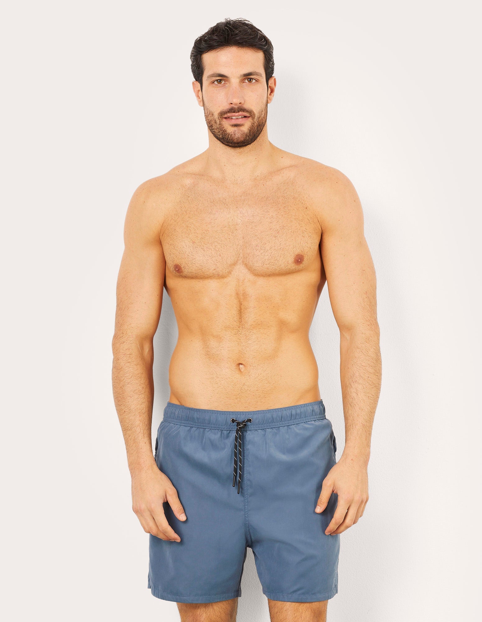 Costume boxer da uomo con tasche con cerniera Passepartout