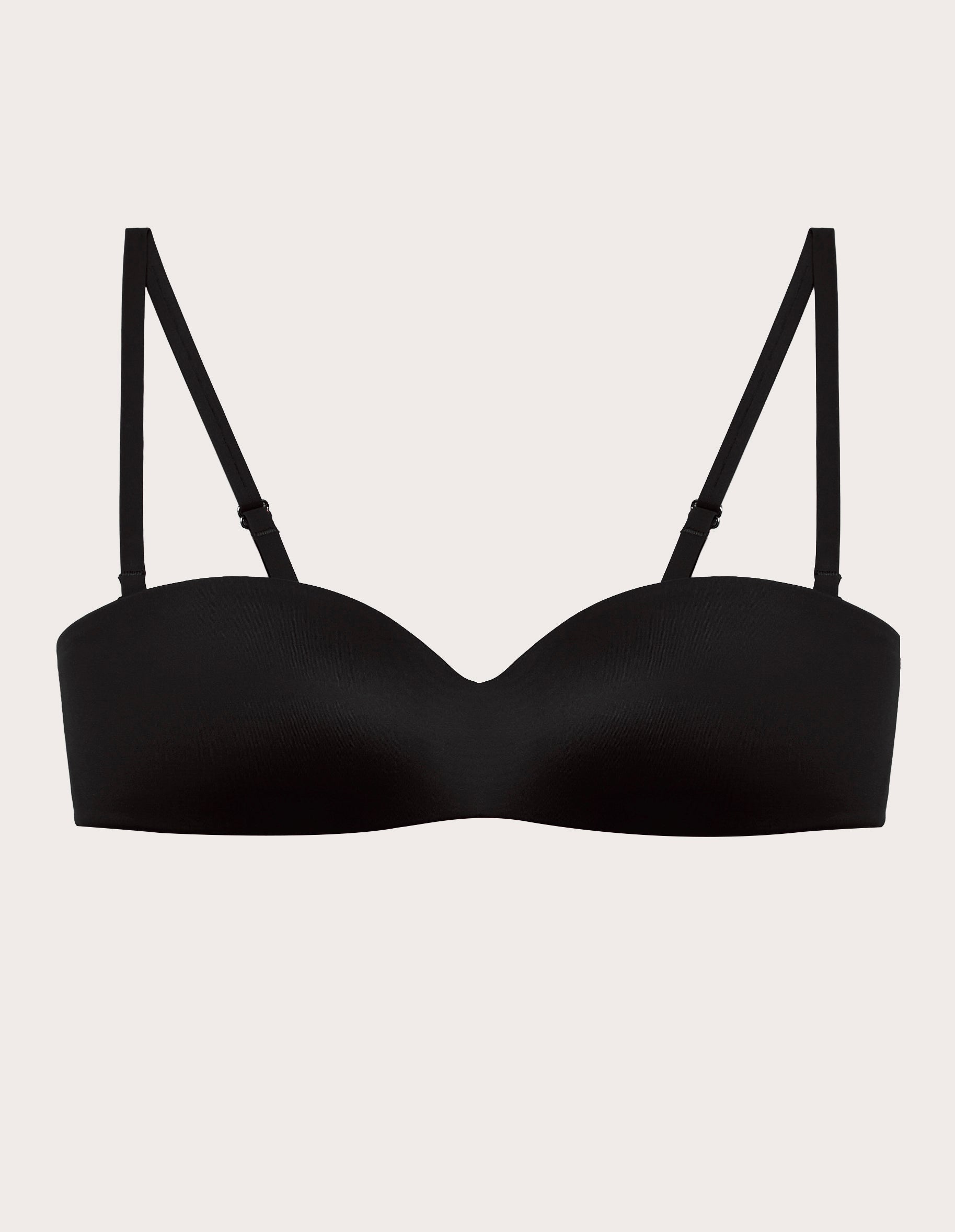 Fascia del costume nera leggermente imbottita Essentials