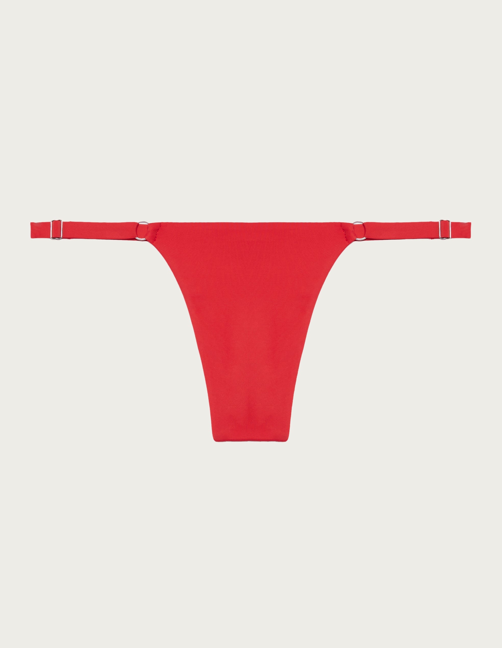 Perizoma del costume rosso in microfibra Essentials