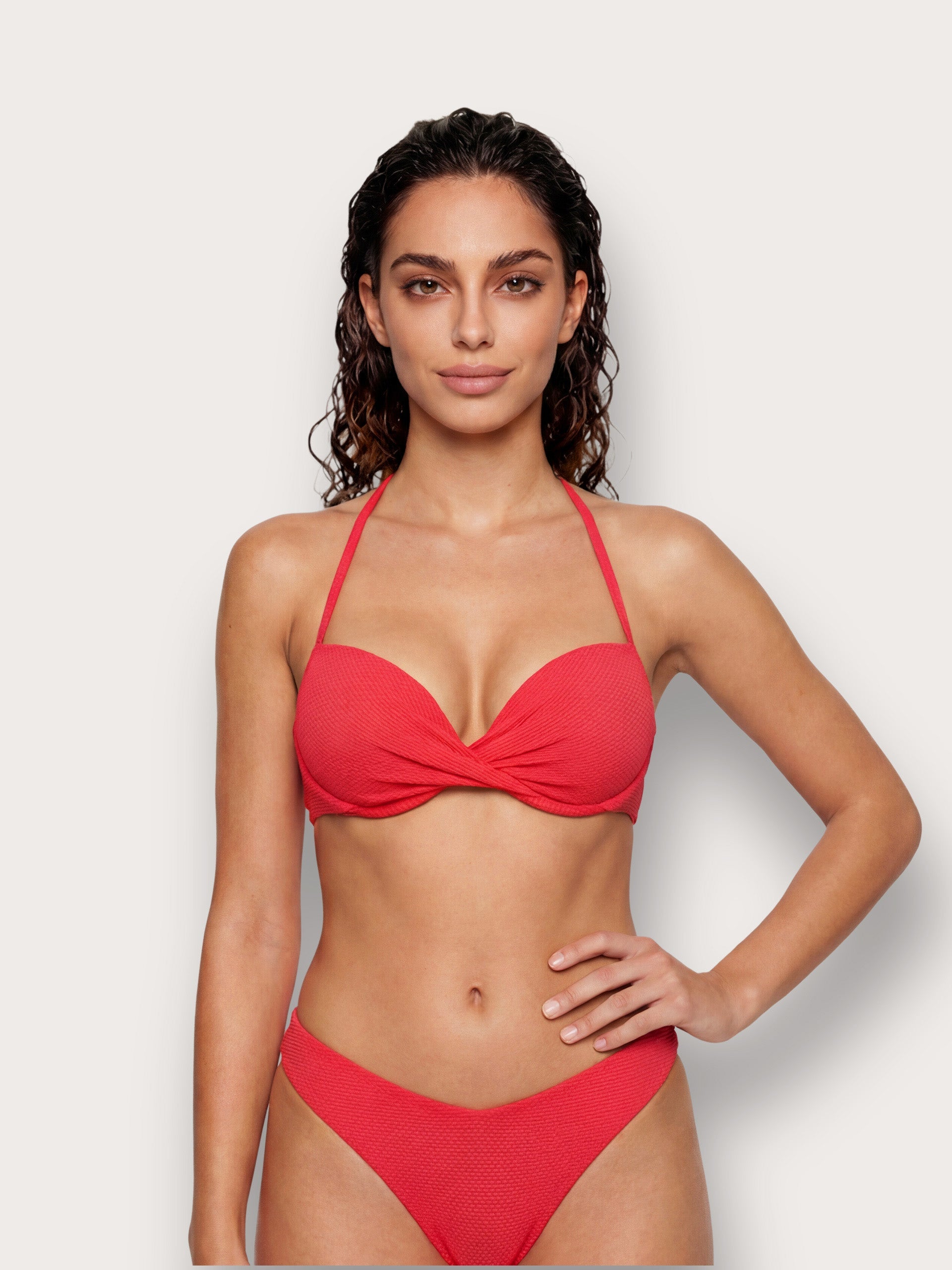 Costume push up c/coppa graduata - Textured