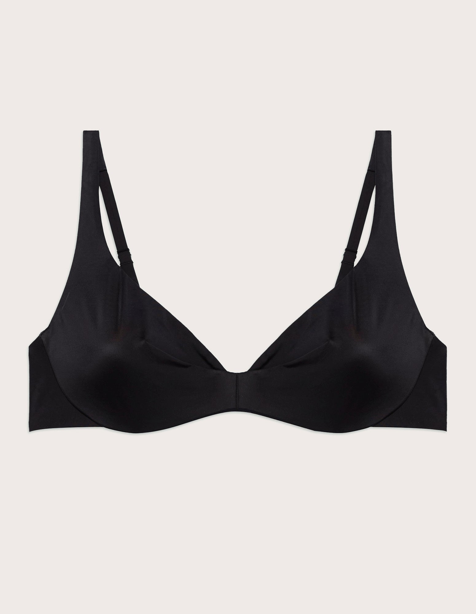 Reggiseno vela costume nero senza imbottitura con ferretto Essentials