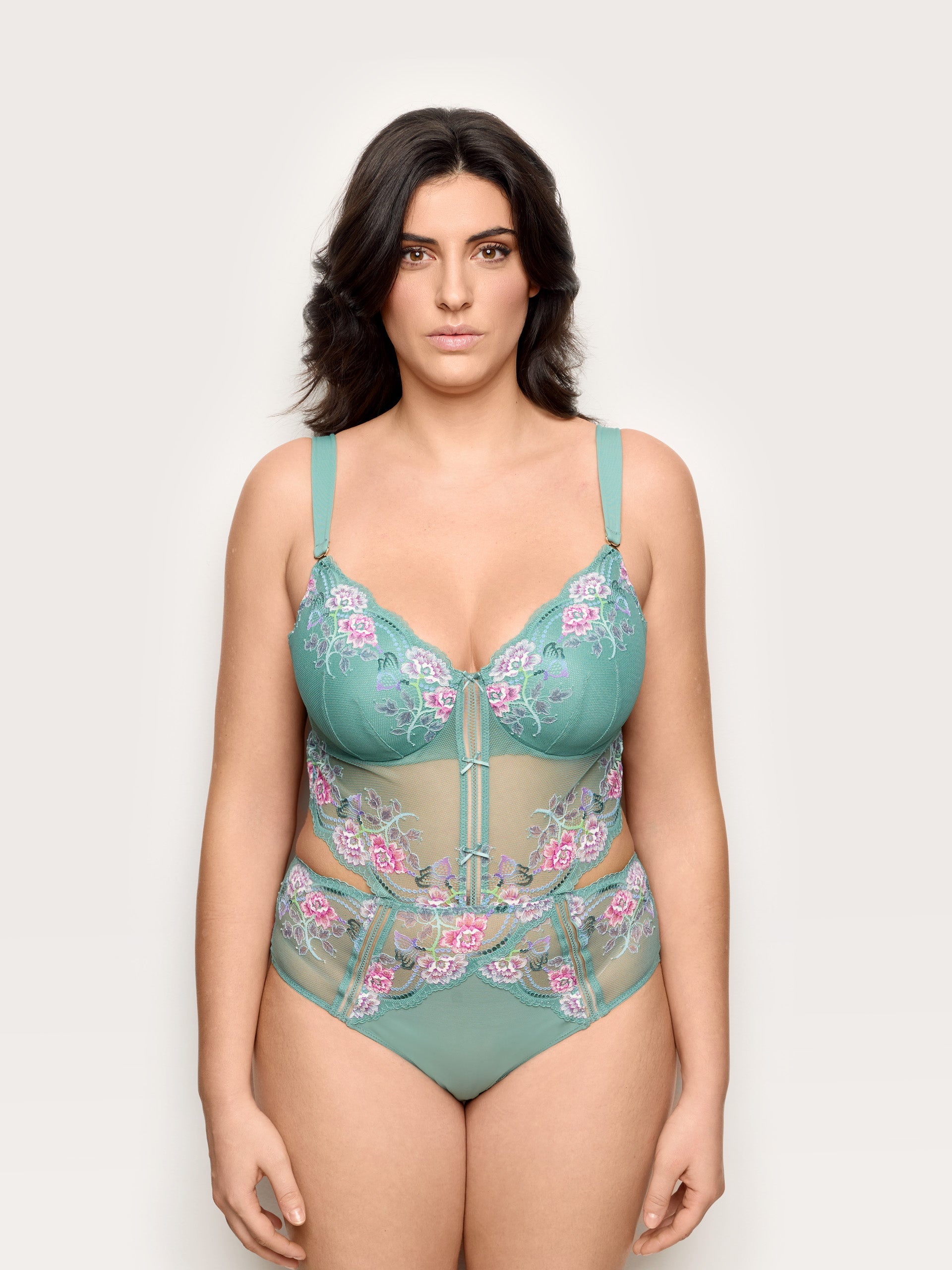 Body imbottito c/coppe differenziate - Selene