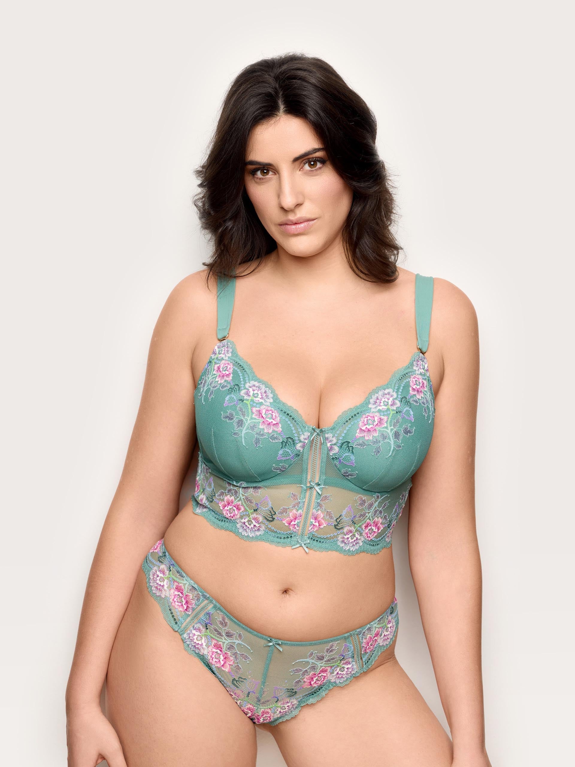 Bralette imbottita c/coppe differenziate - Selene