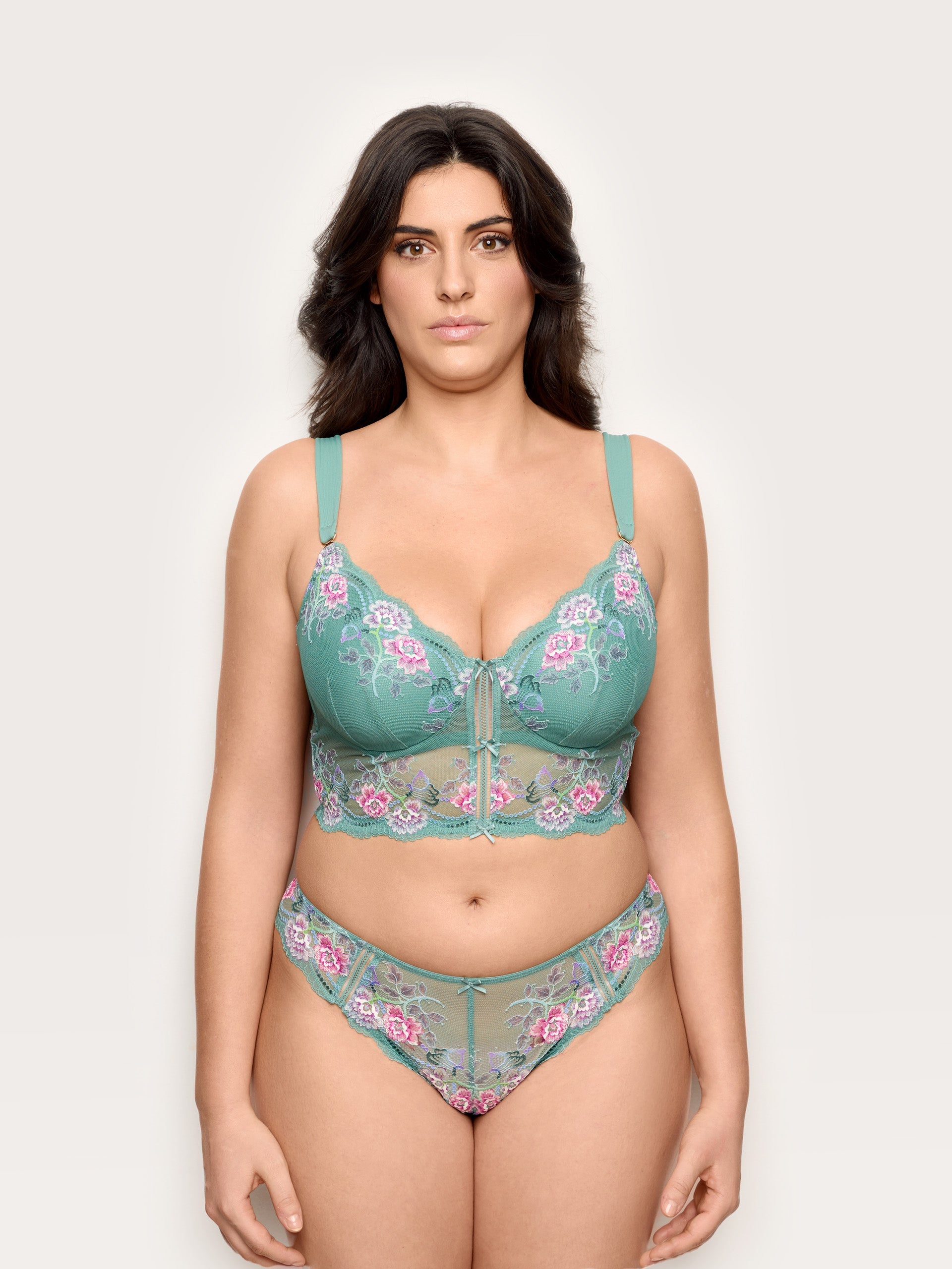Bralette imbottita c/coppe differenziate - Selene