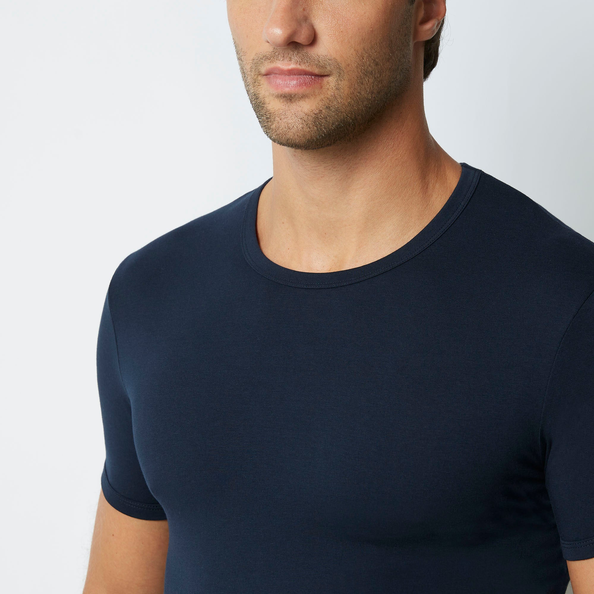Maglia girocollo uomo in cotone New Simply