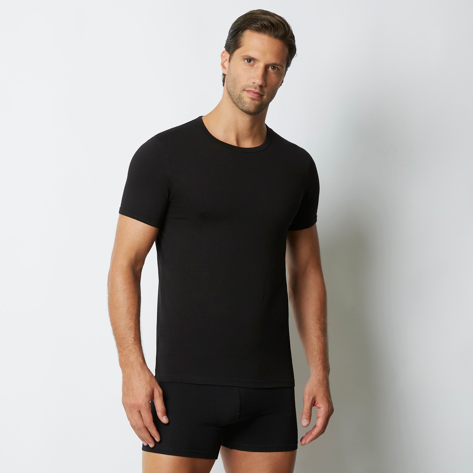 Maglia girocollo uomo in cotone New Simply