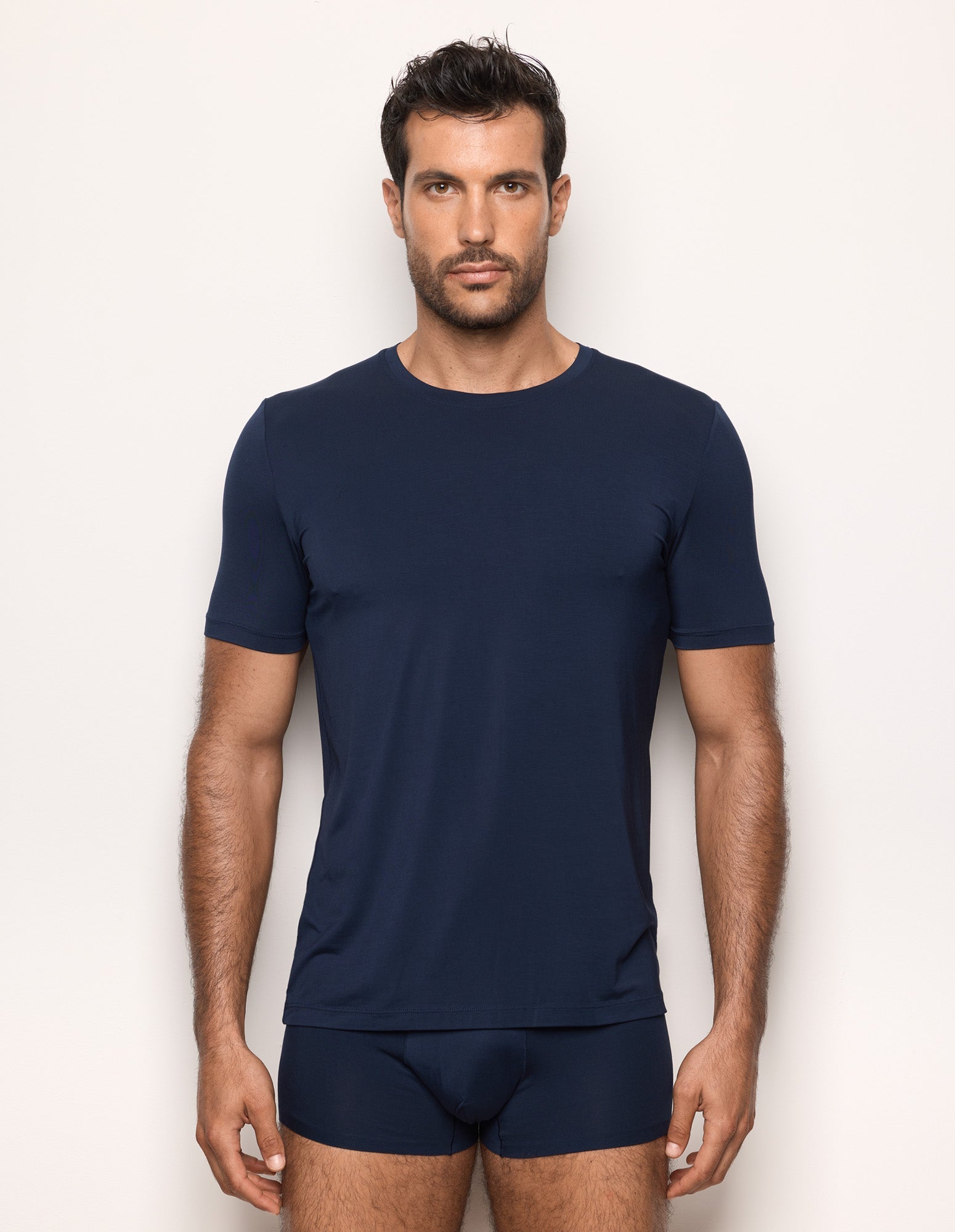 Maglia girocollo in TENCEL™ Modal
