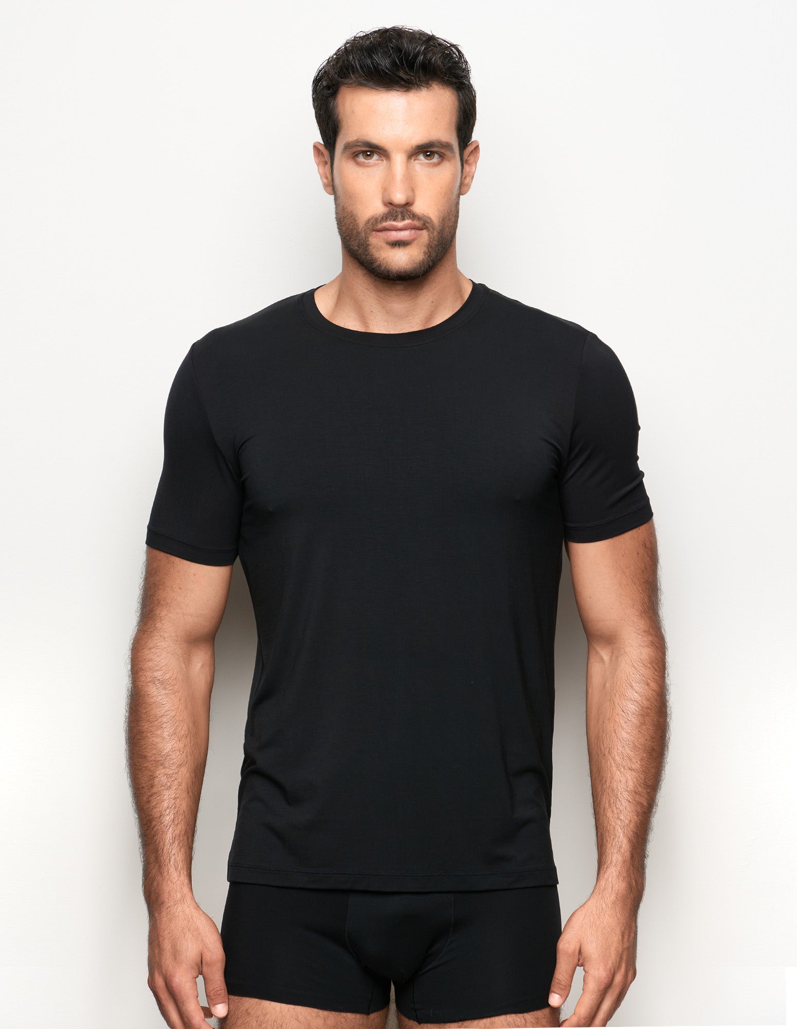 Maglia girocollo in TENCEL™ Modal