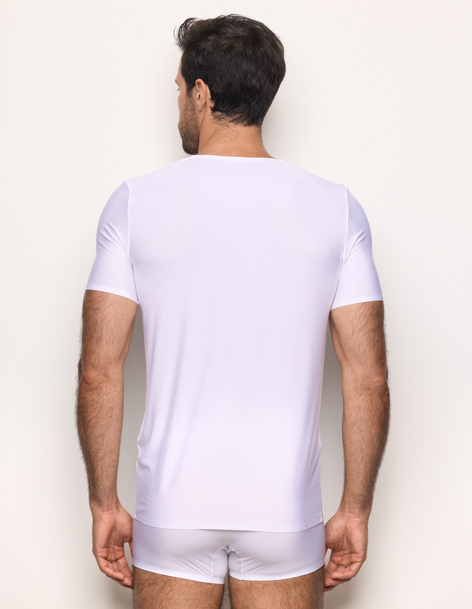 Maglia micro-fibra scollo a V Invisible