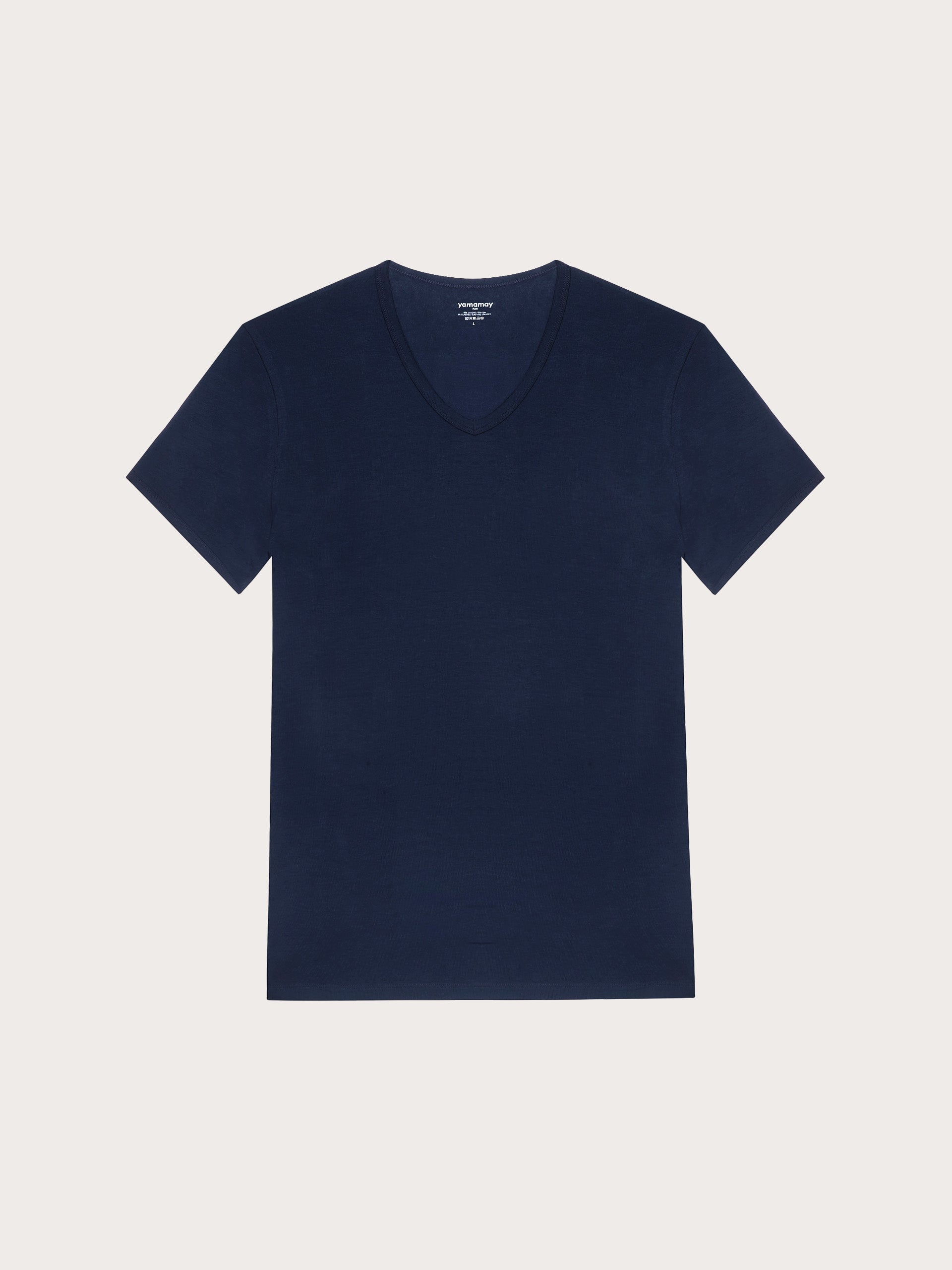 Maglia scollo V jersey di cotone - New Simply