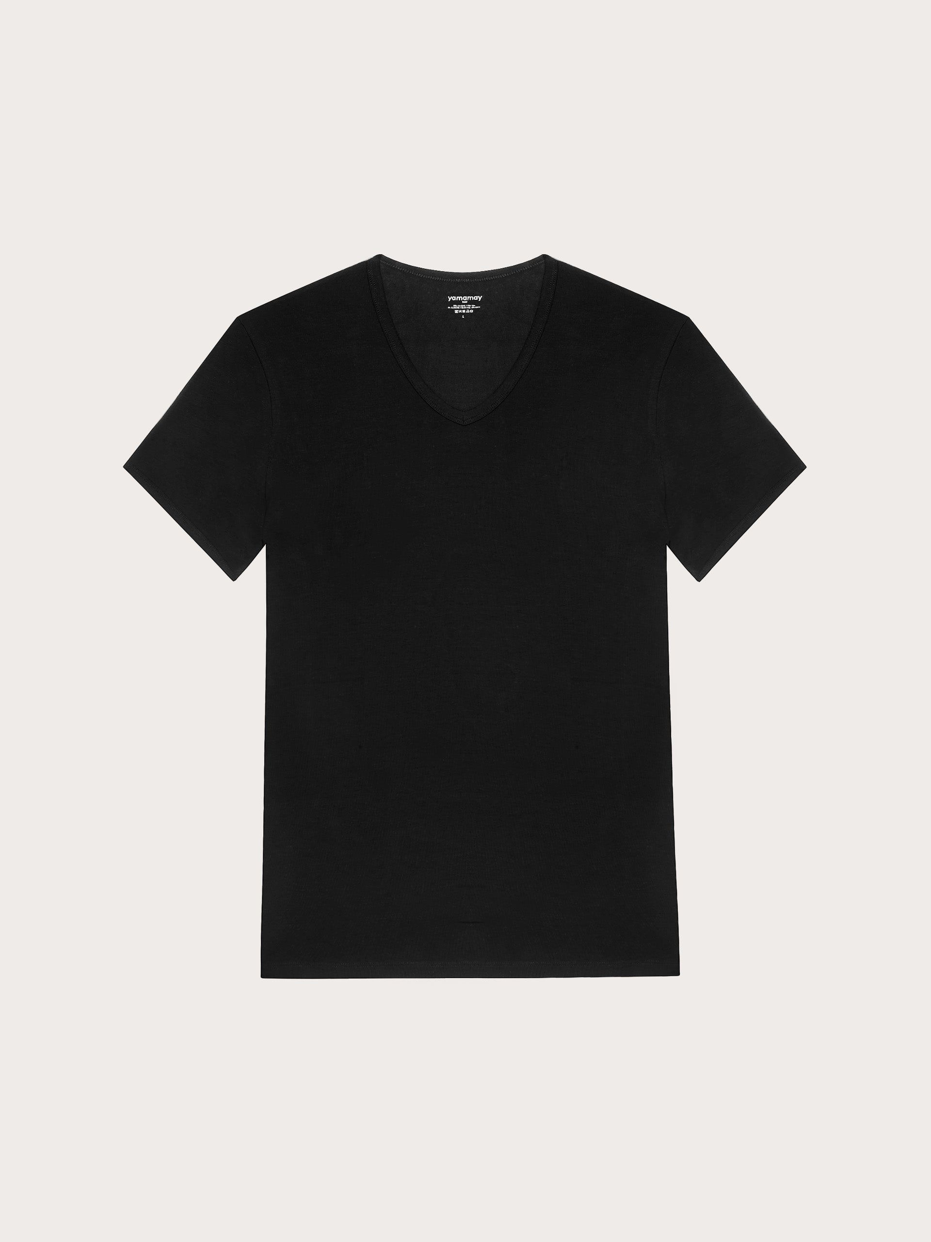 Maglia scollo V jersey di cotone - New Simply