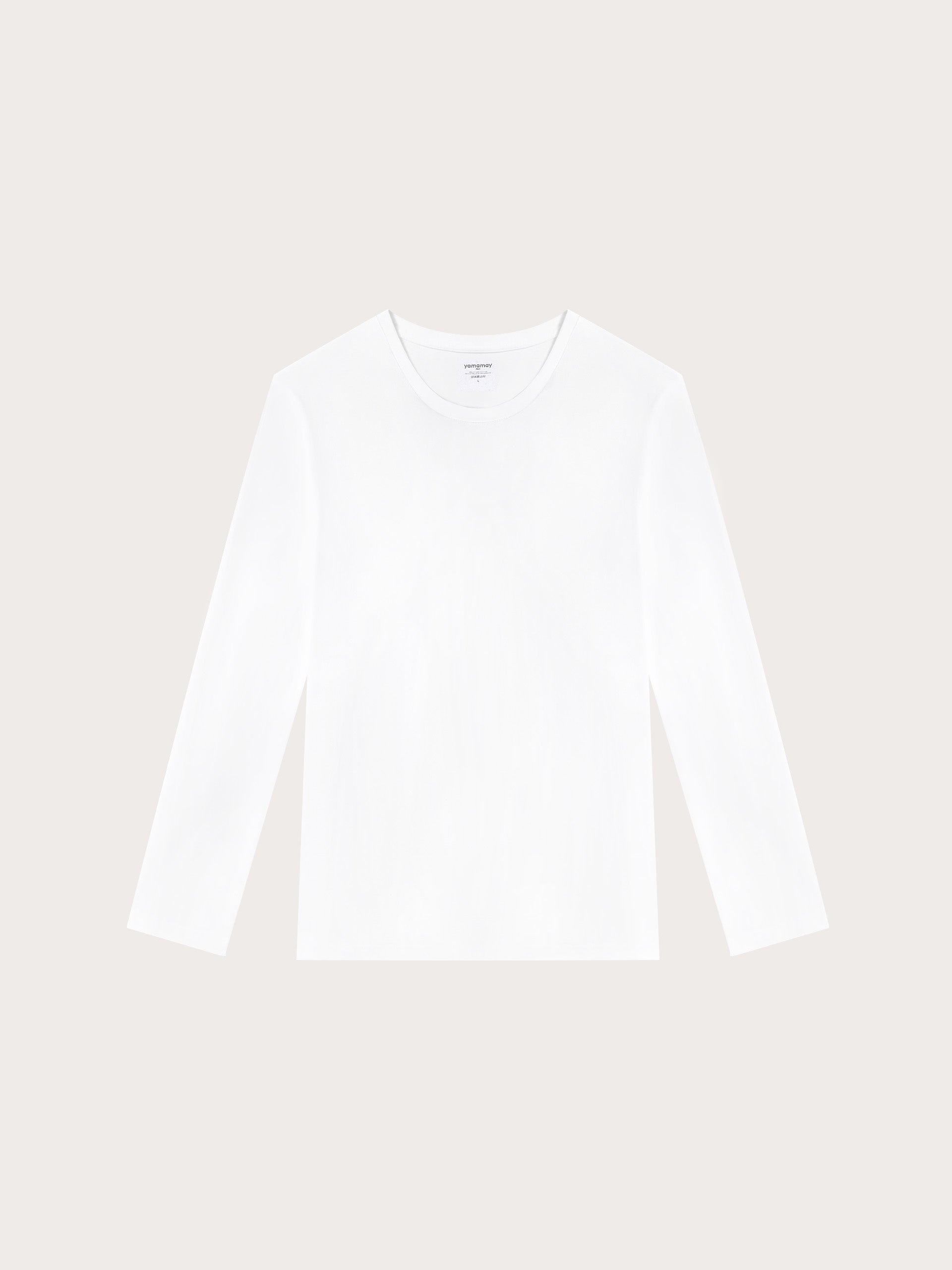 Maglia girocollo manica lunga jersey di cotone - New Simply