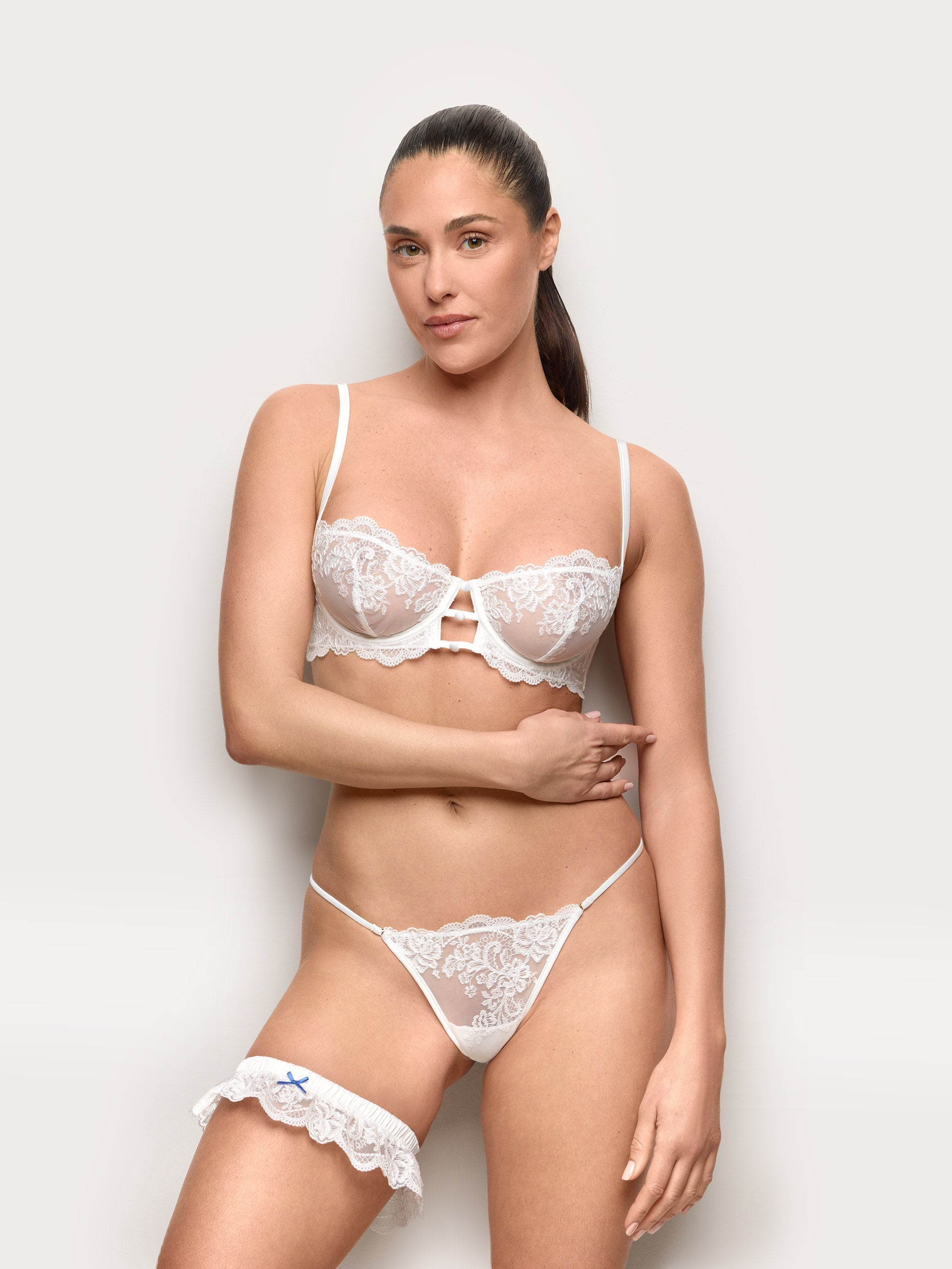 Perizoma in tulle e raso - Dreamy