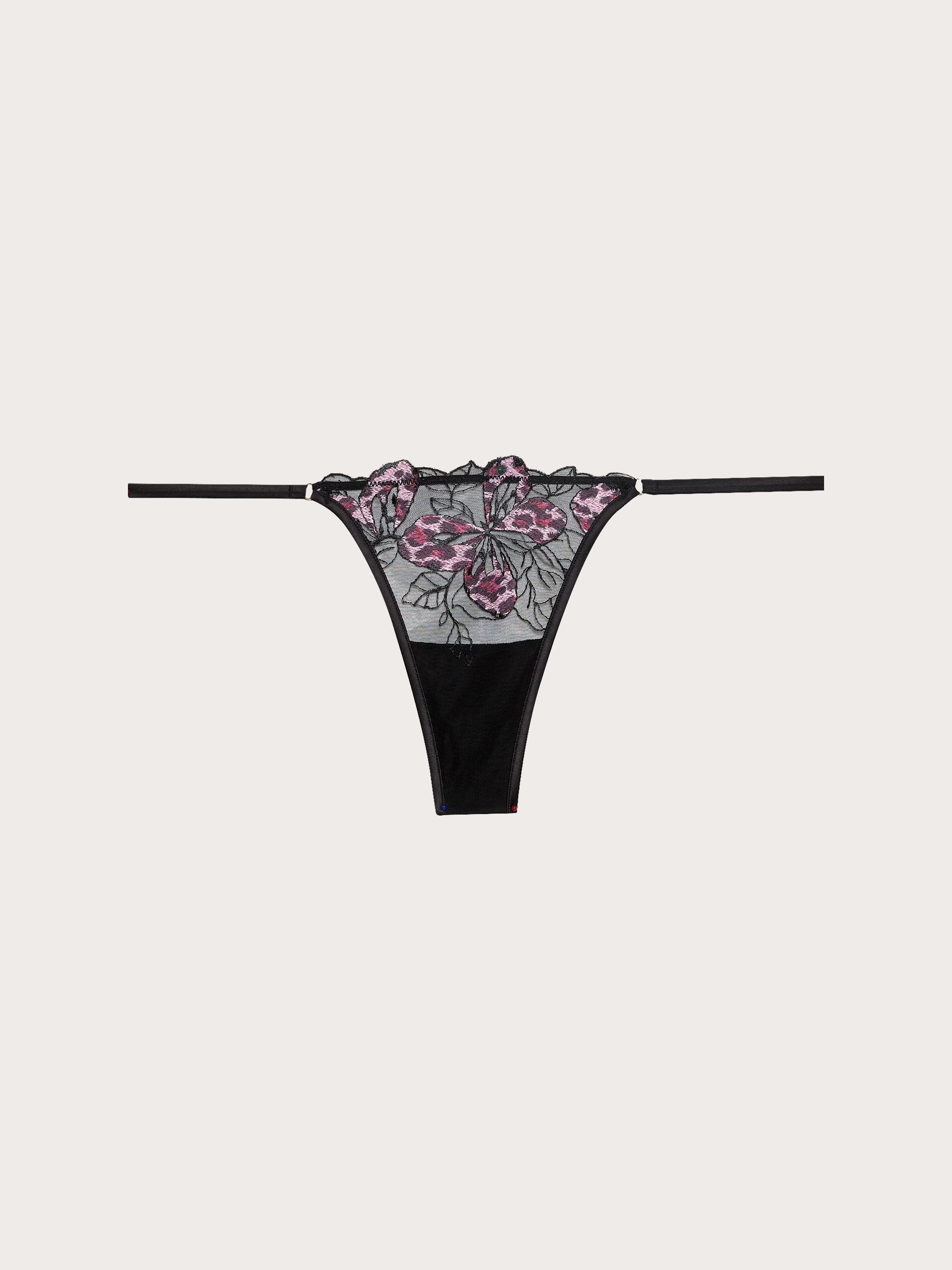 Perizoma in tulle ricamato - Yamamay loves Guess II