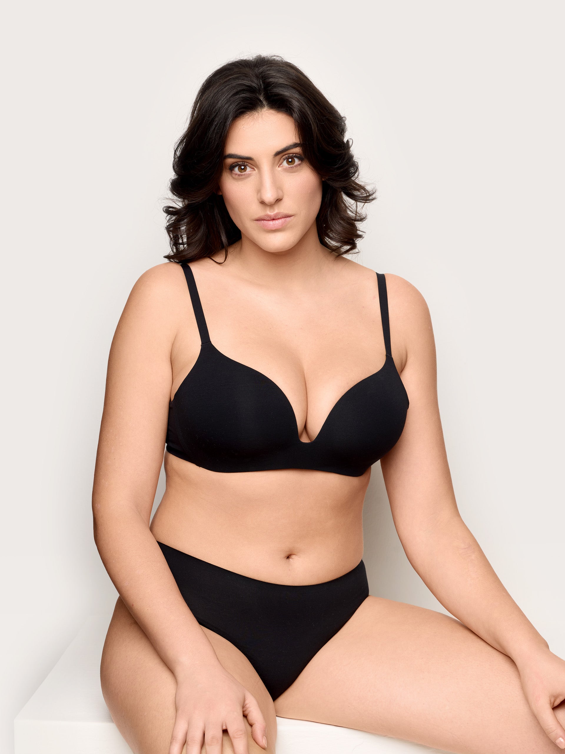 Push up imbottito senza ferretto in cotone - Cotton Second Skin