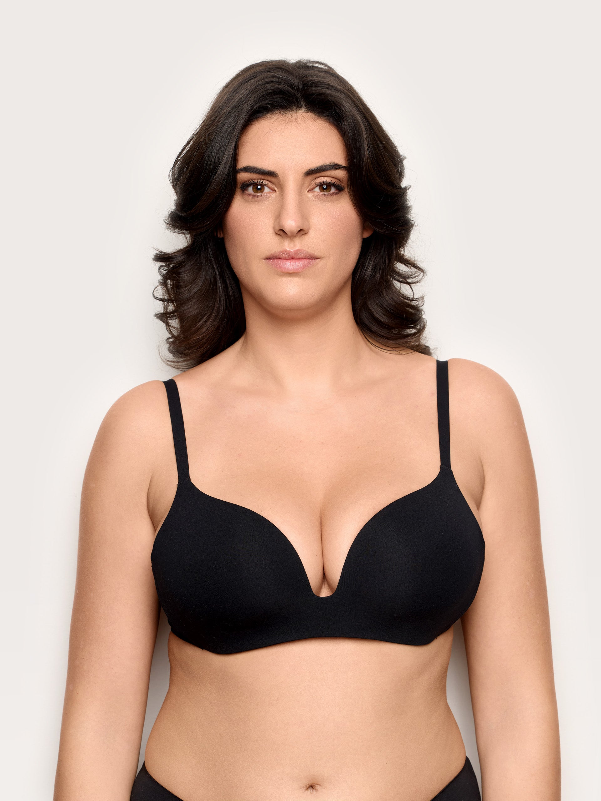 Push up imbottito senza ferretto in cotone - Cotton Second Skin
