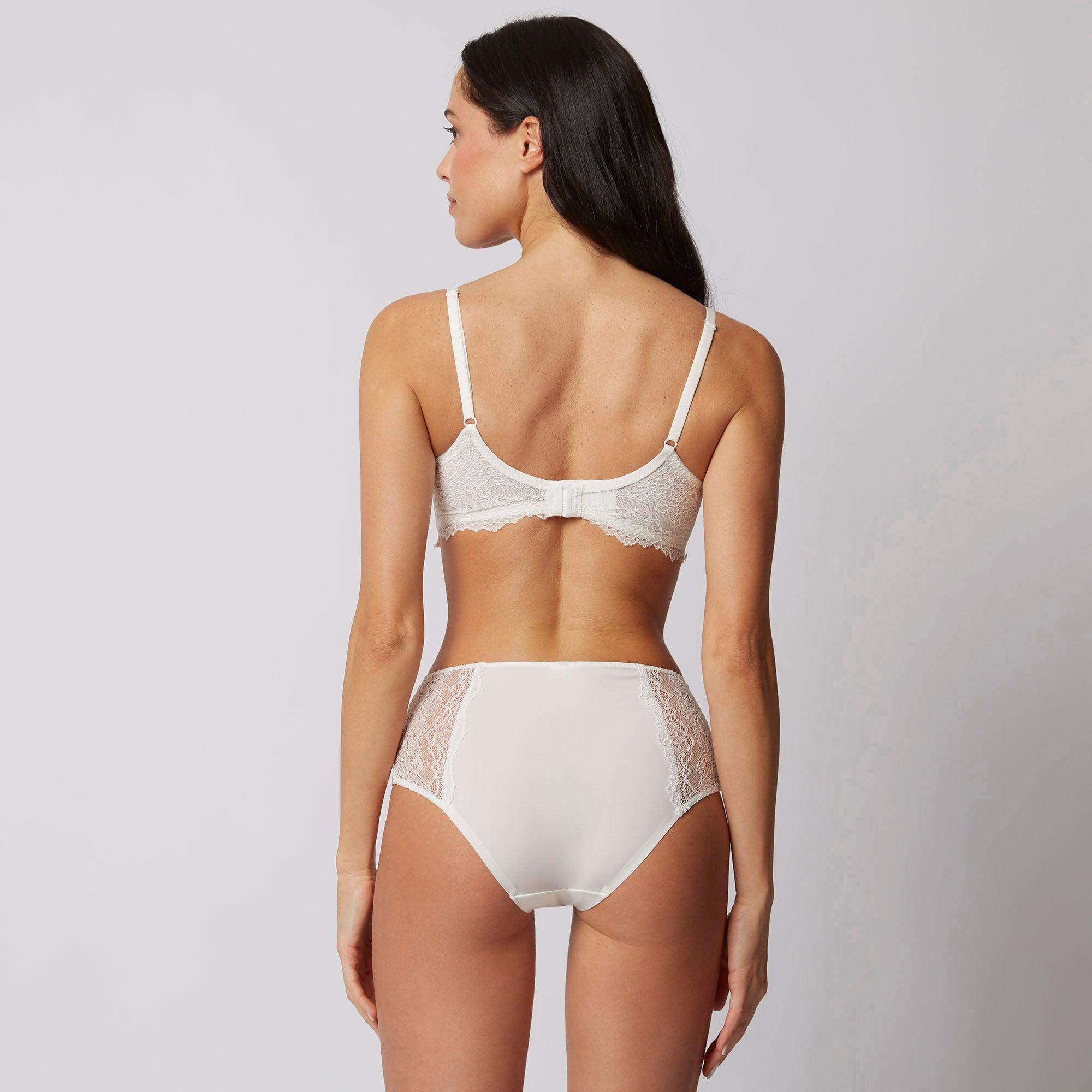 Bralette senza ferretto coppe differenziate - Orchidea