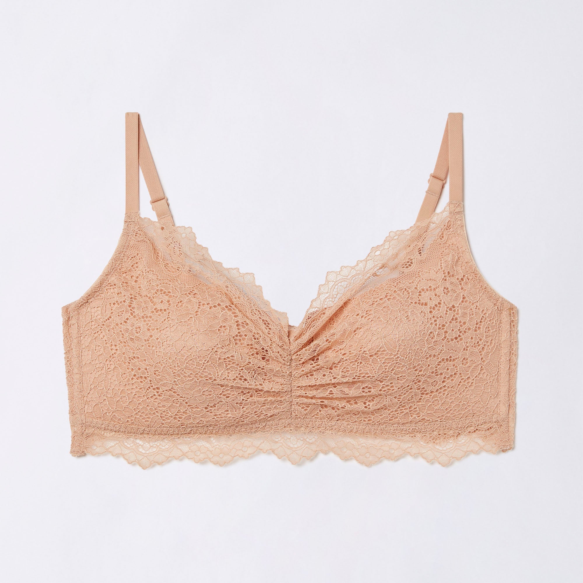Bralette senza ferretto coppe differenziate - Orchidea