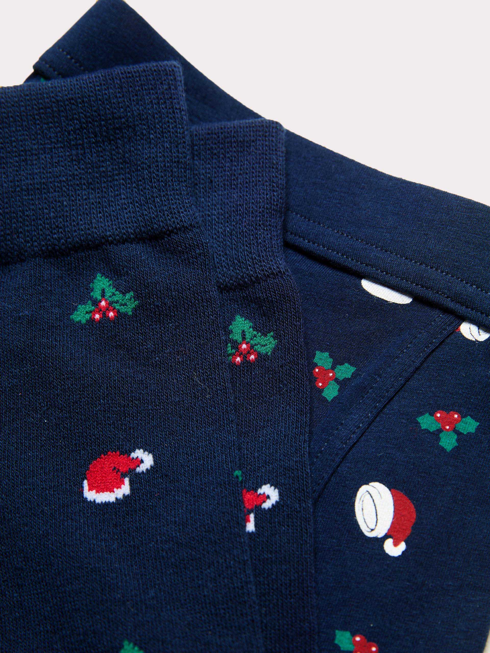 Set boxer e calza lunga Hello Xmas