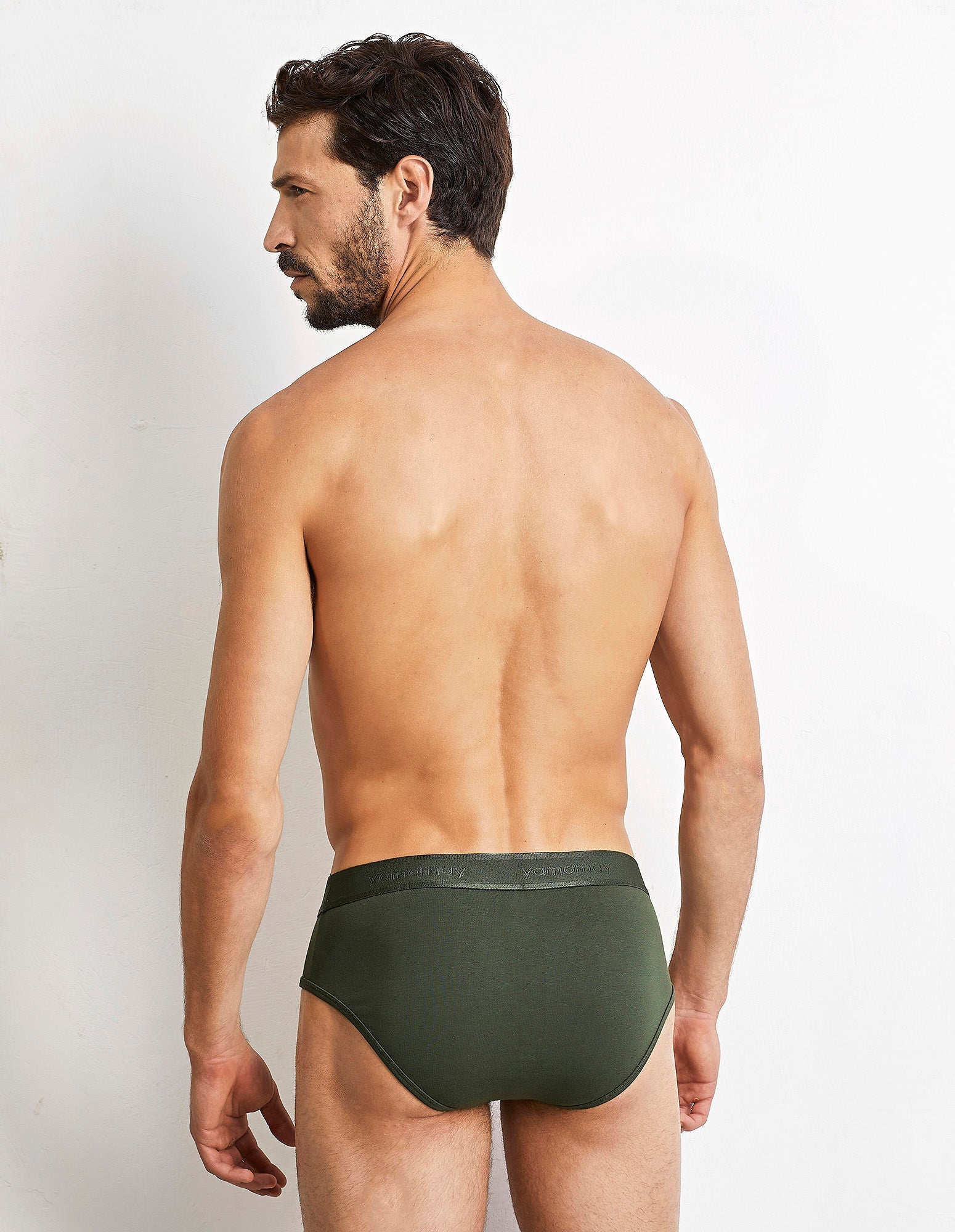 Slip tinta unita con jersey elasticizzato Supima Luxury