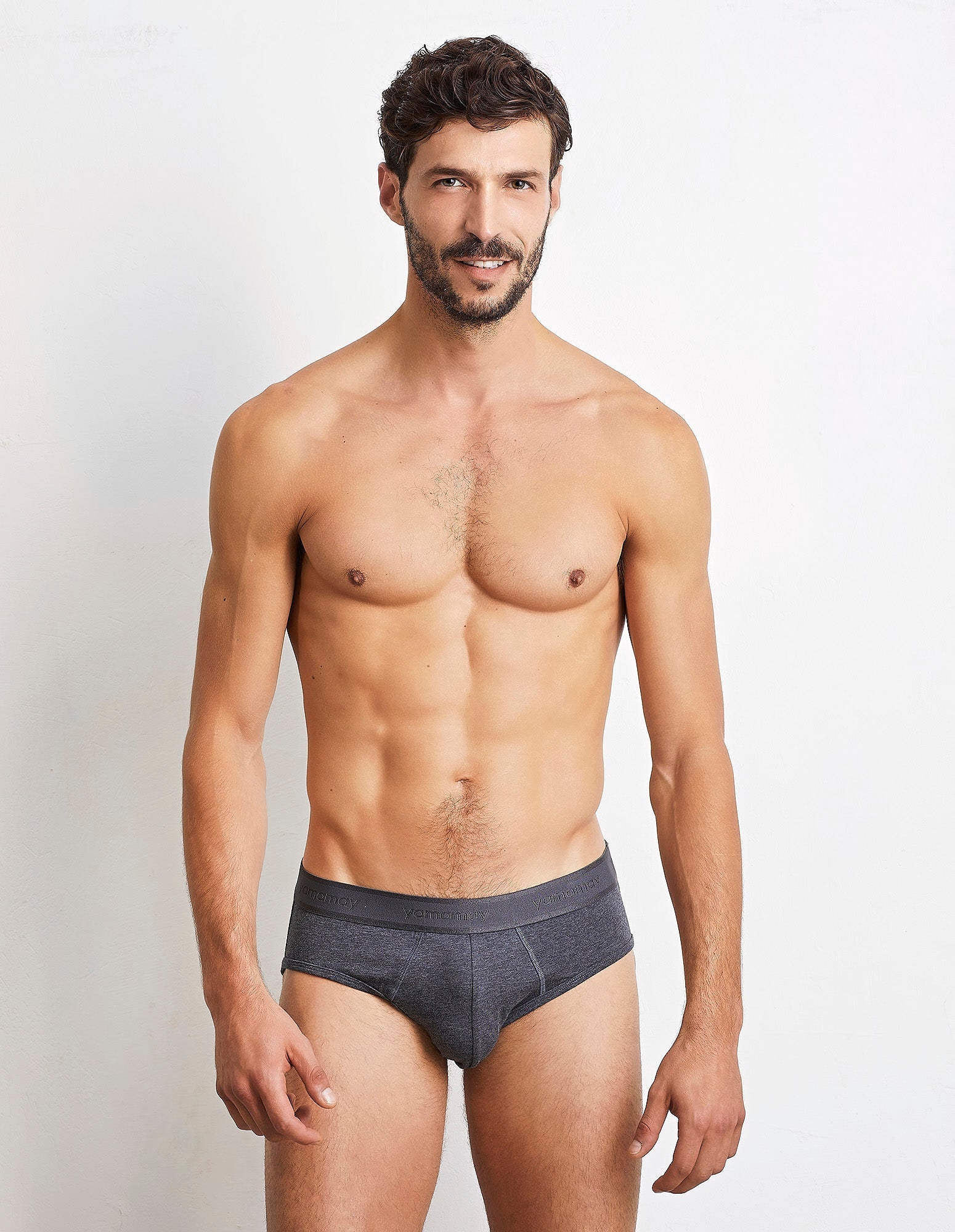 Slip tinta unita con jersey elasticizzato Supima Luxury