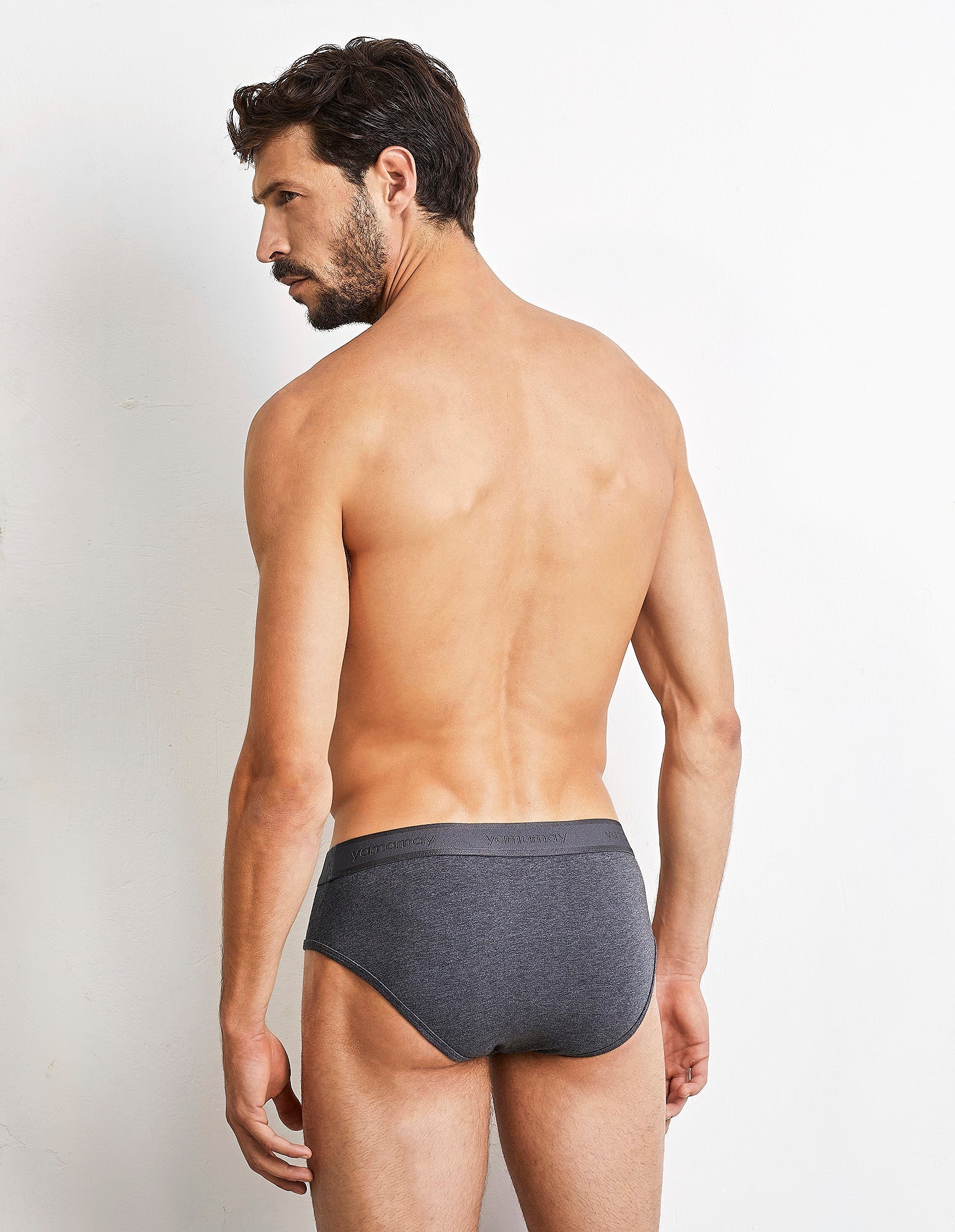 Slip tinta unita con jersey elasticizzato Supima Luxury