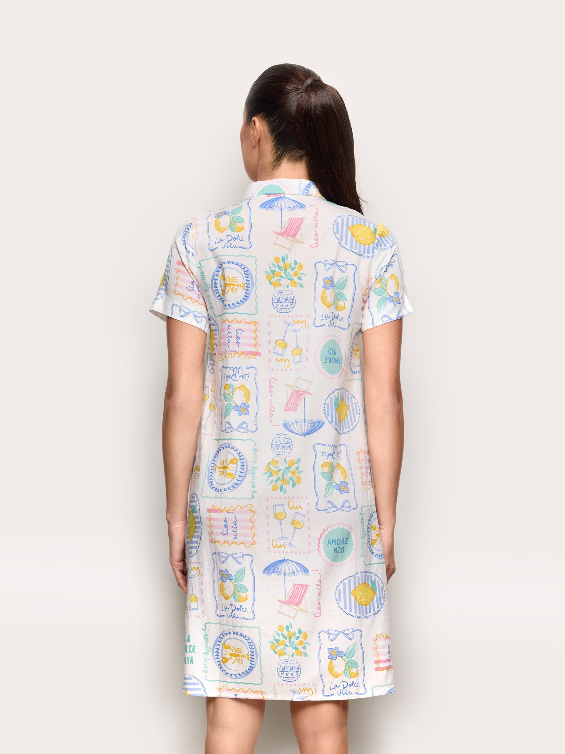 Camicia da notte m/c - La Dolce Vita